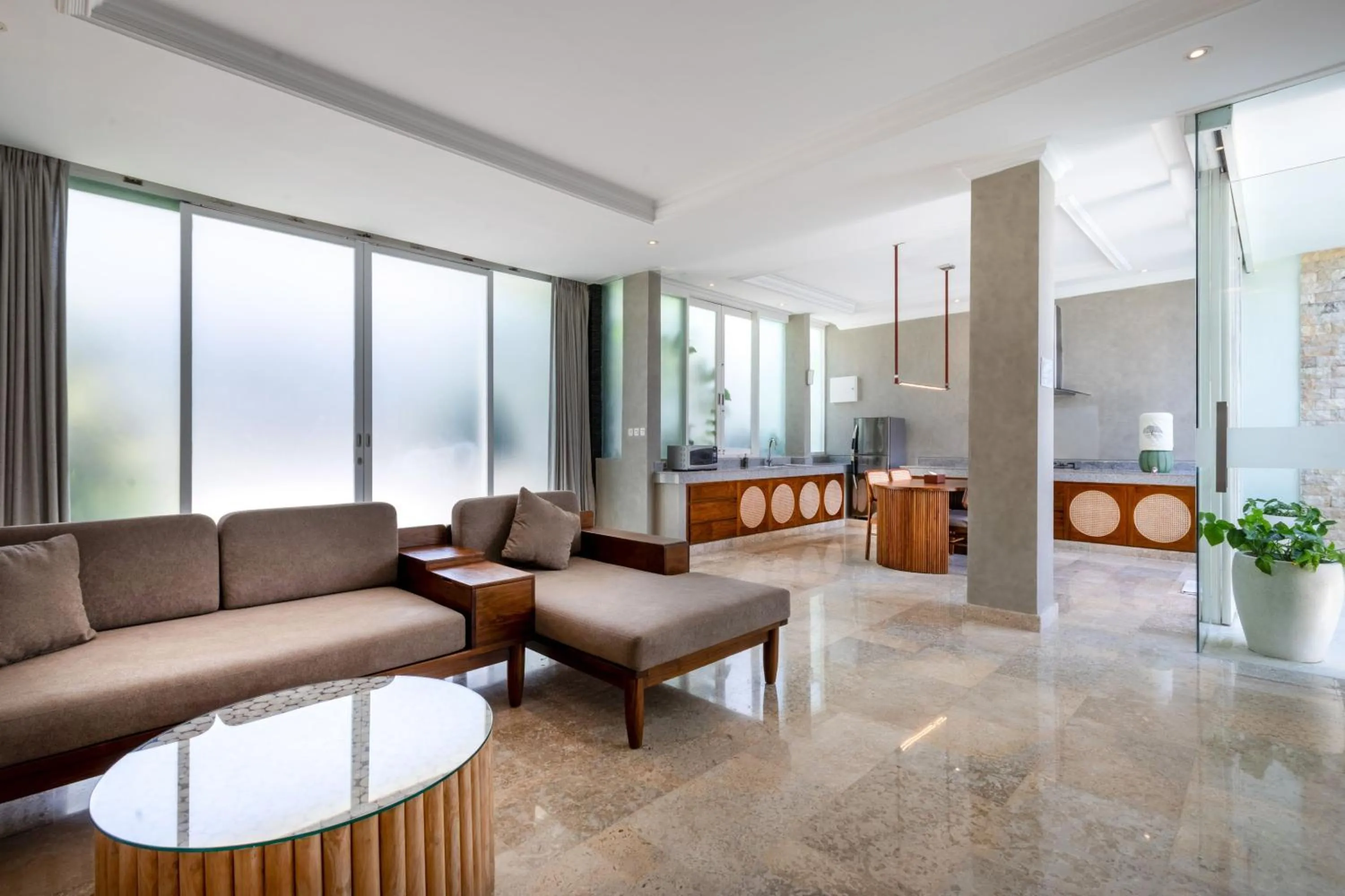 Living room in Nunamkhalu Private Villa and Spa