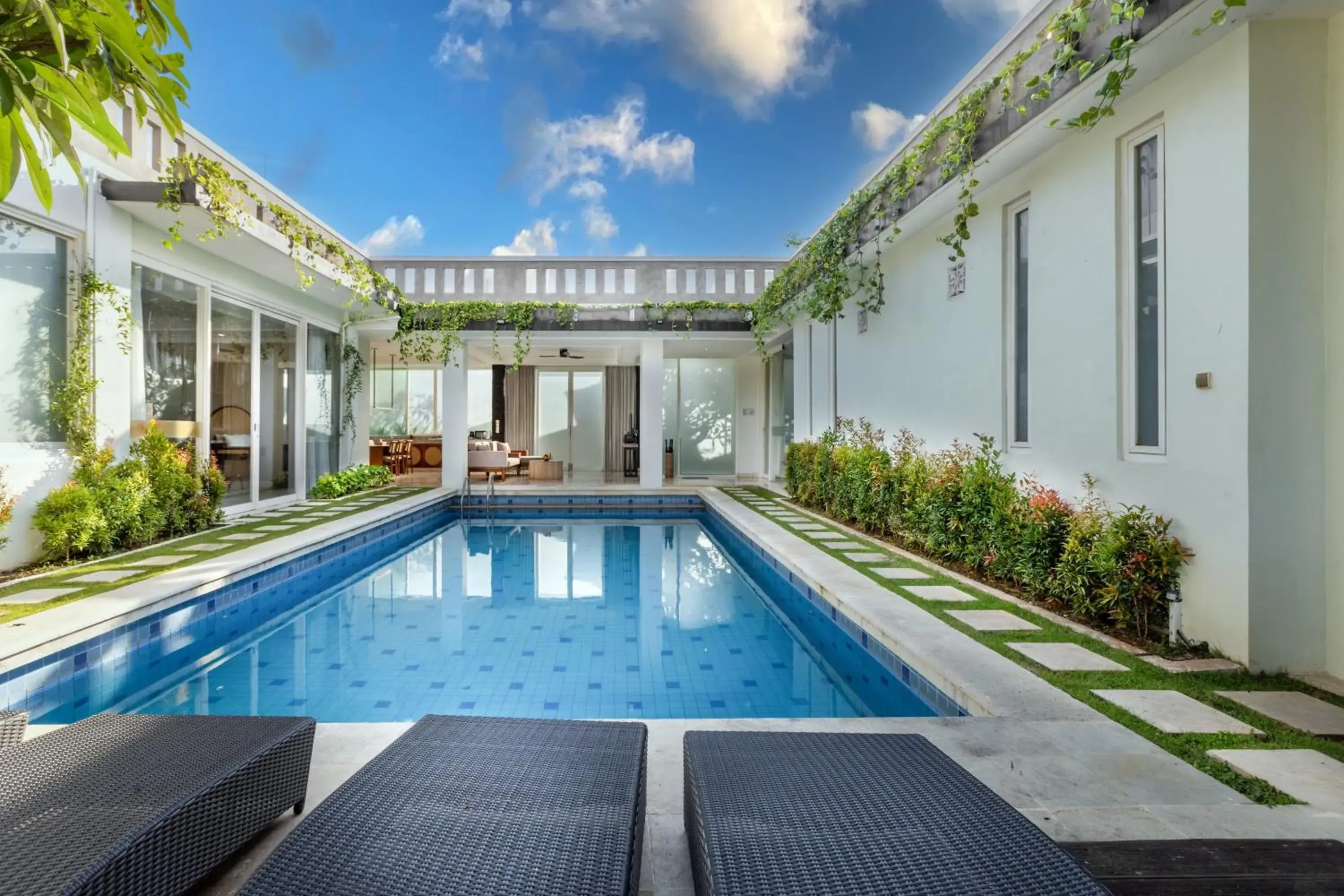 Pool view in Nunamkhalu Private Villa and Spa Pool view in Nunamkhalu Private Villa and Spa