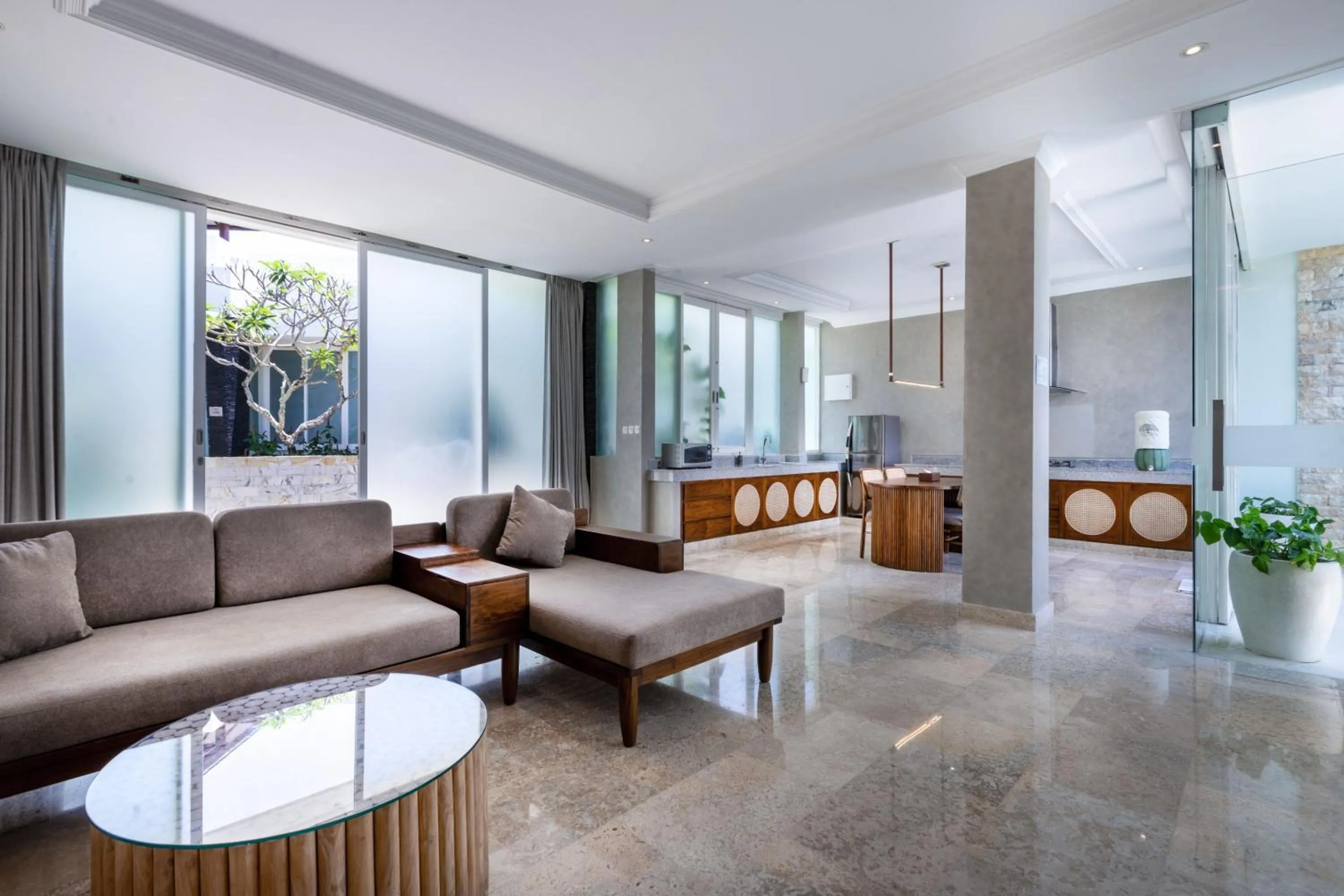 Living room in Nunamkhalu Private Villa and Spa