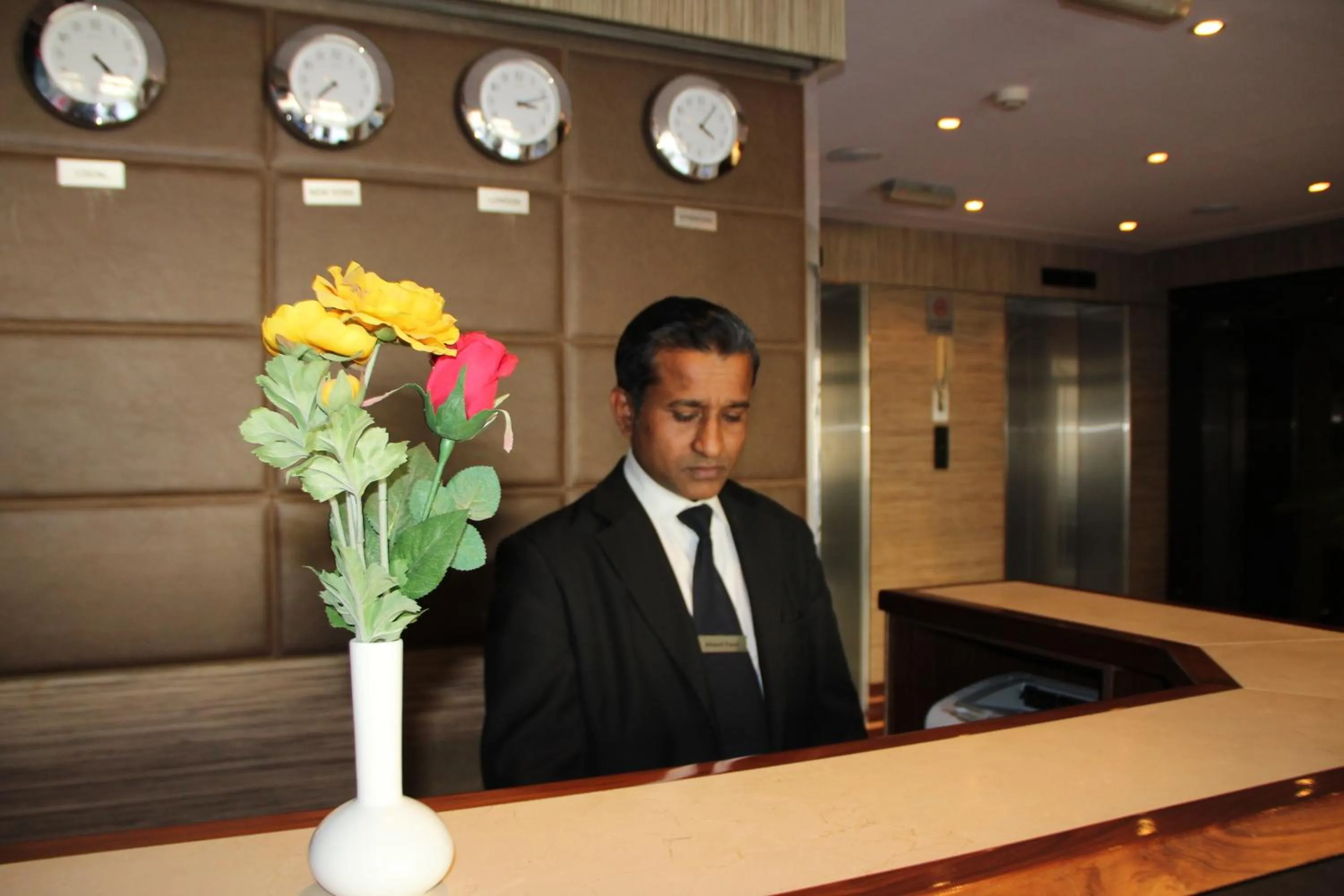 Lobby or reception in Downtown Plaza Hotel Apartment Pet Friendly