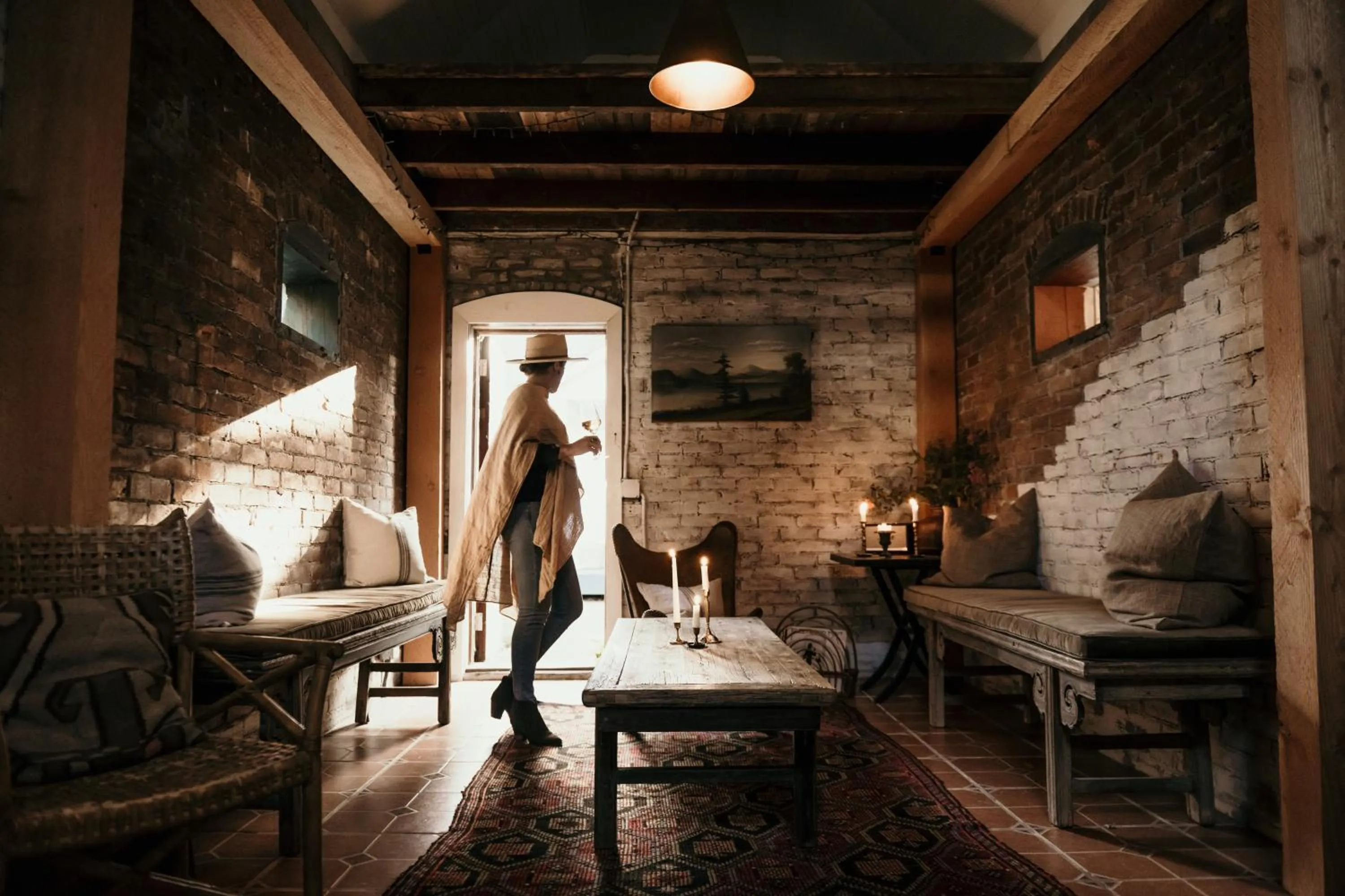 Seating area in RubyJune Inn