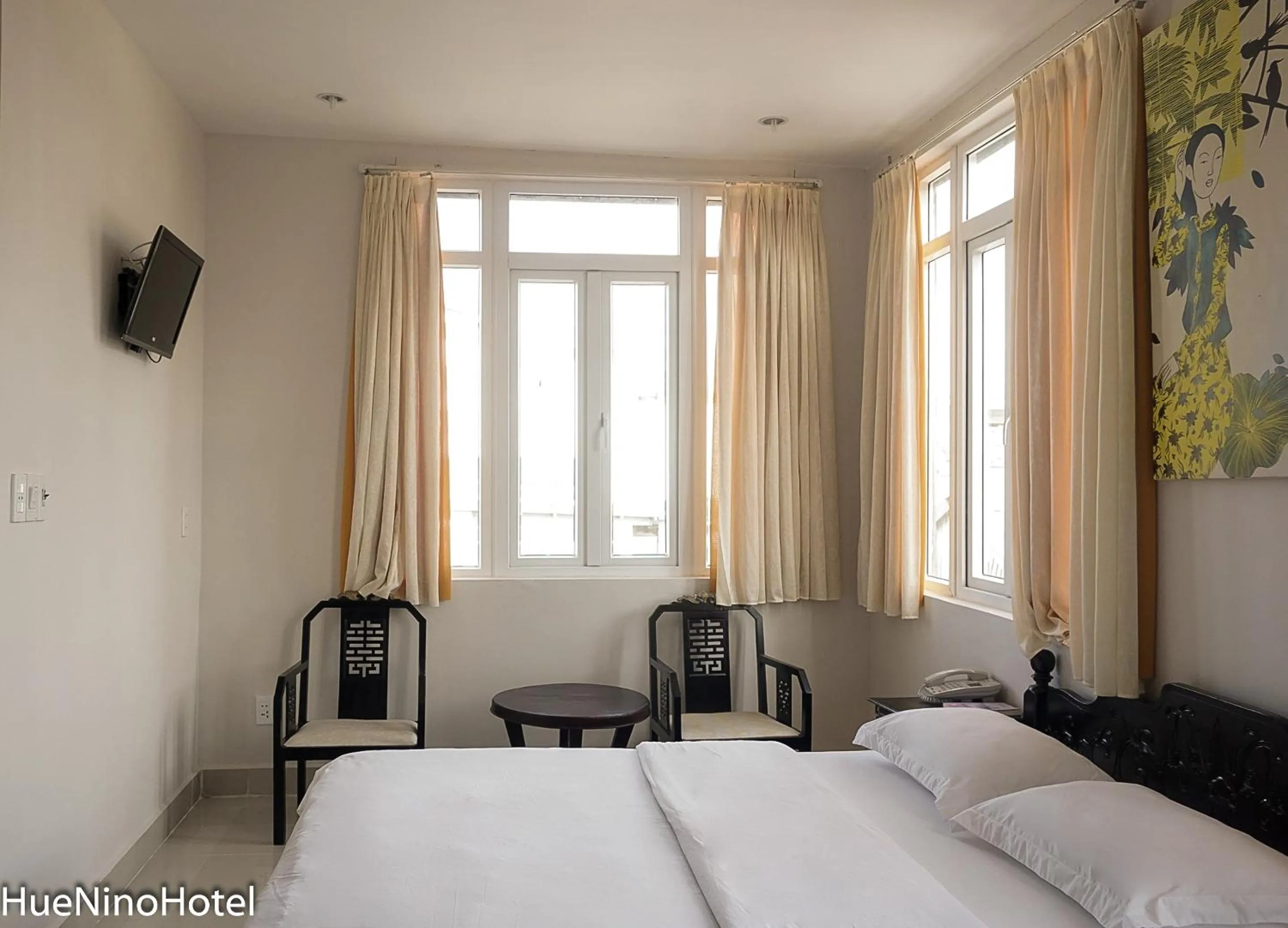 Bed in Hue Nino Hotel