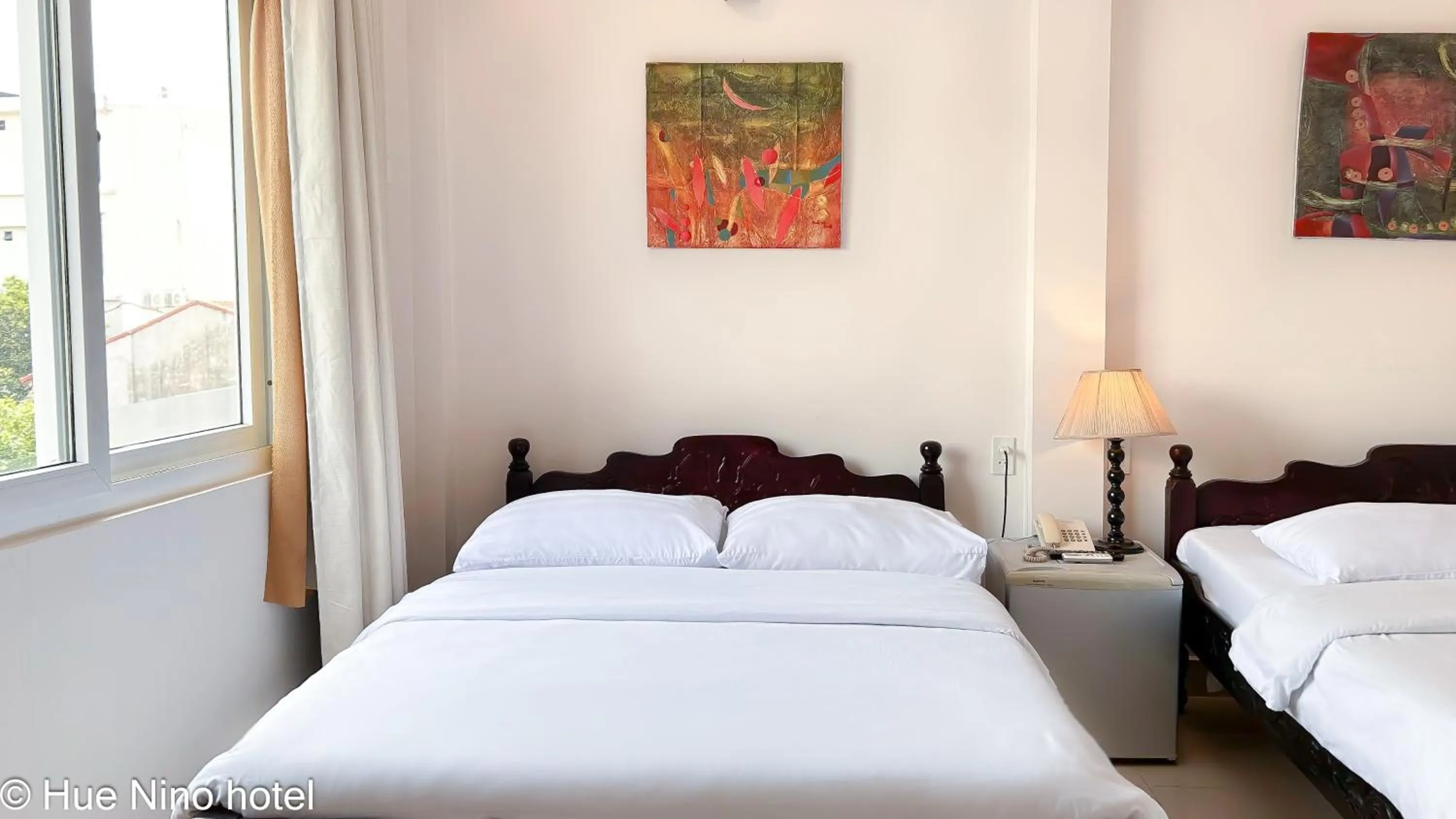 Bed in Hue Nino Hotel