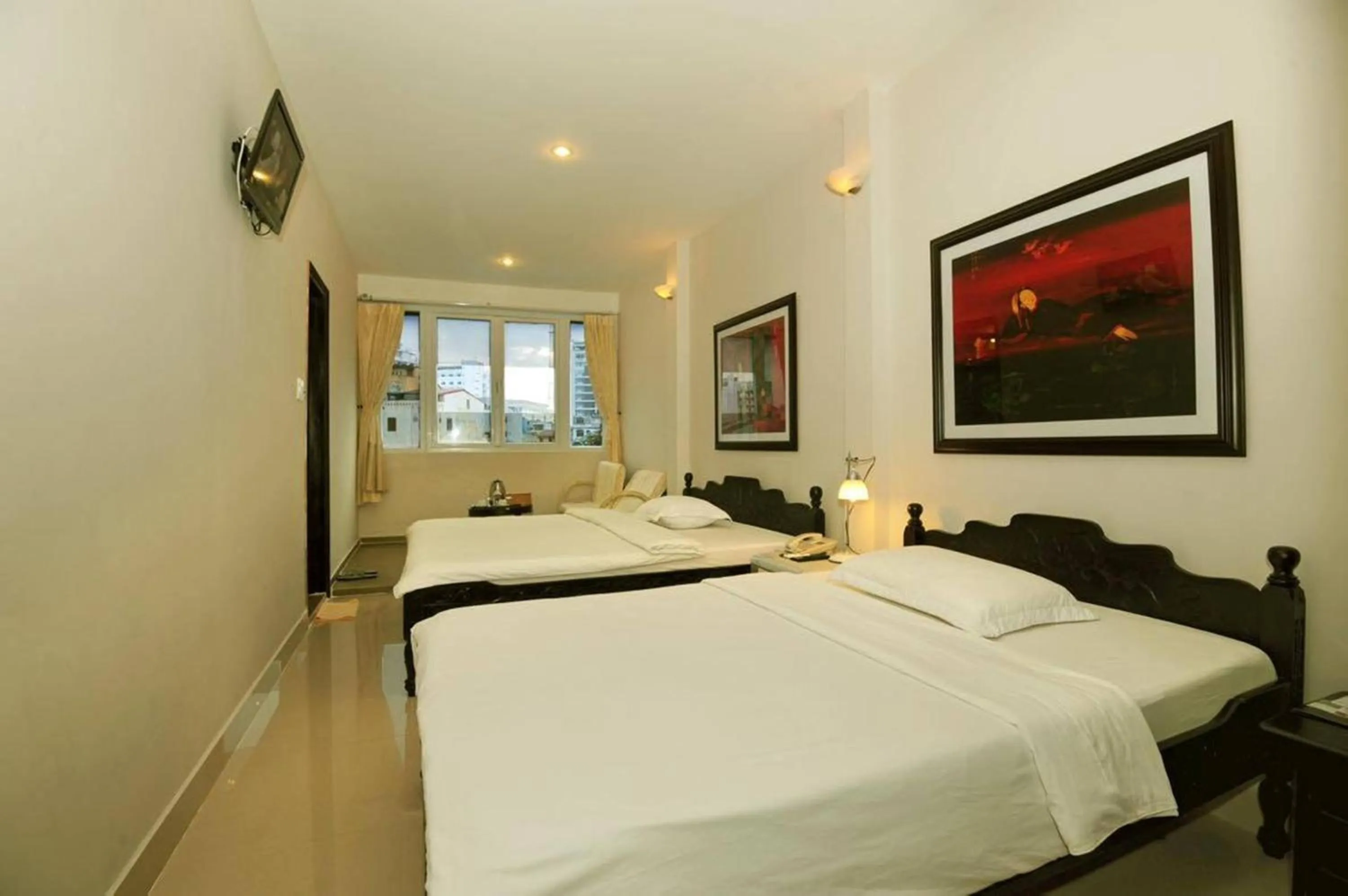 Bed in Hue Nino Hotel