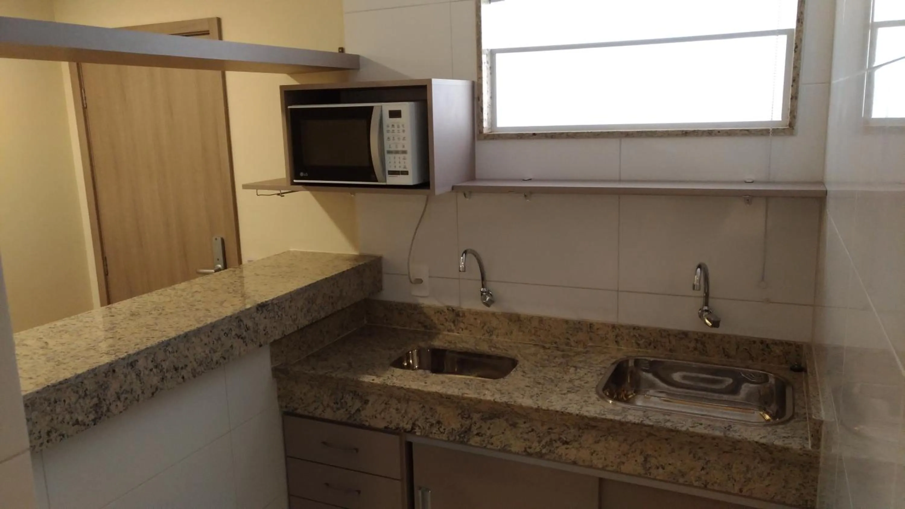 Kitchen or kitchenette in Paracambi Top Hotel