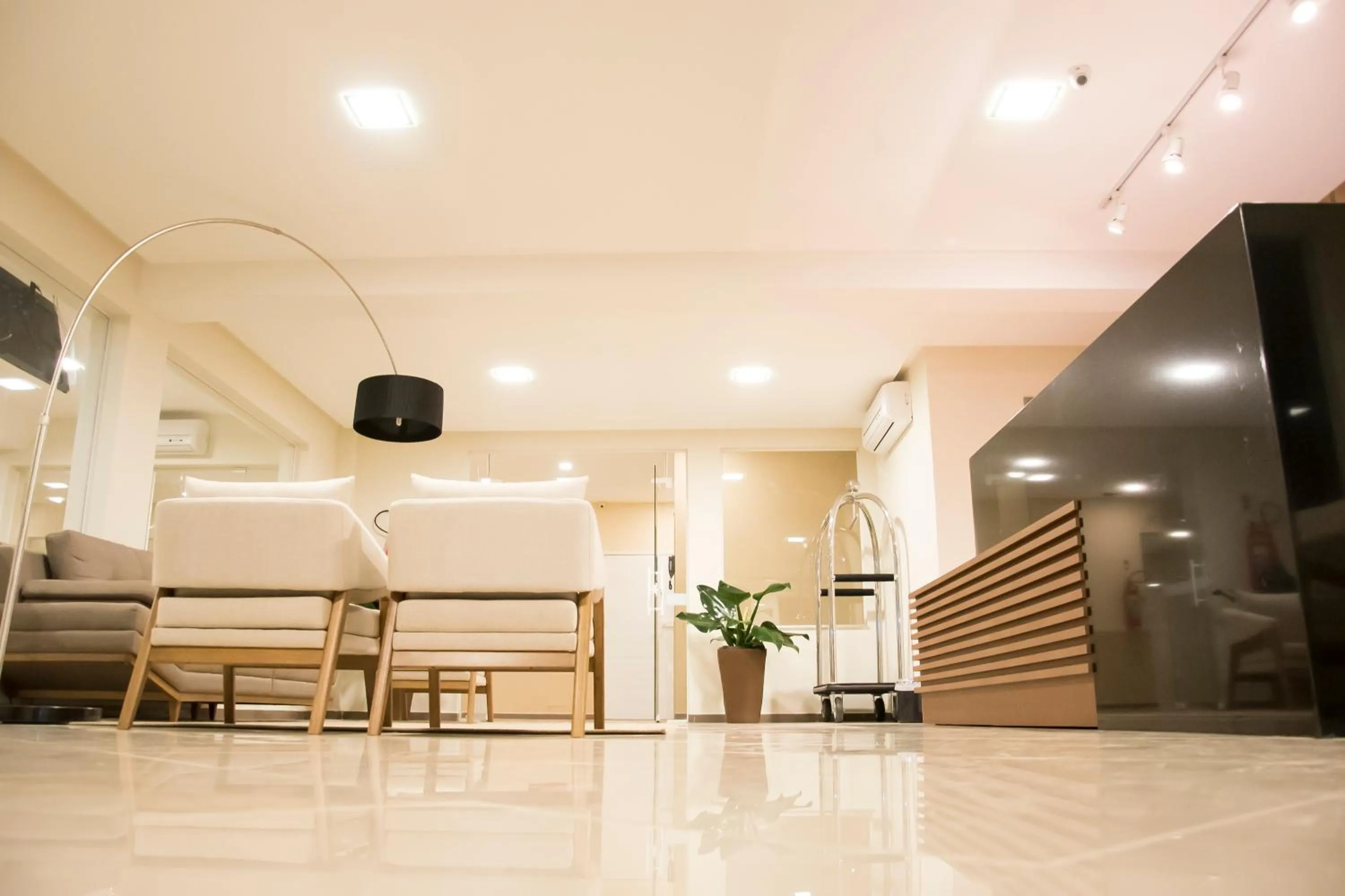 Lobby or reception in Paracambi Top Hotel