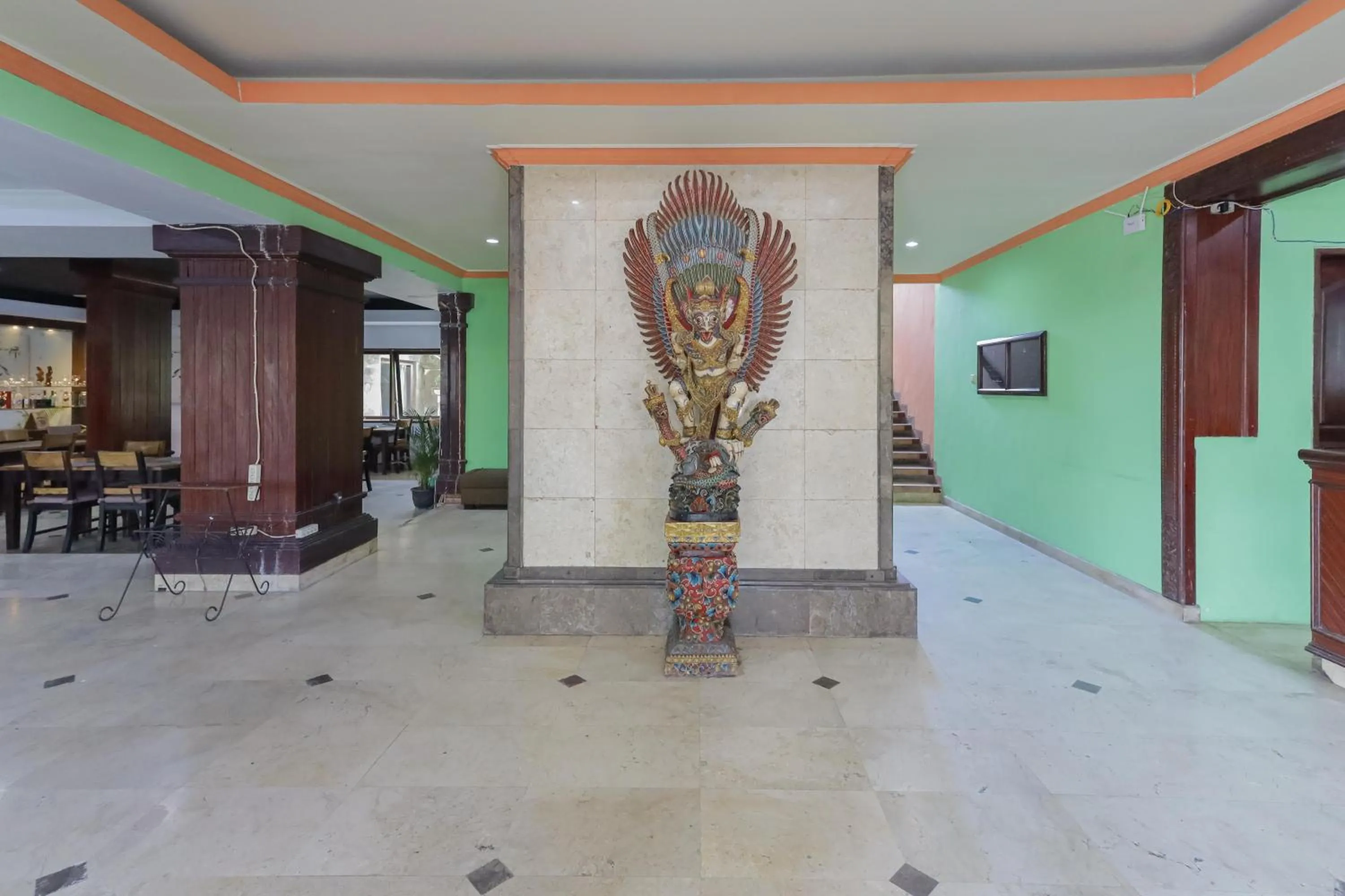 Lobby or reception in Urbanview Hotel Taman Suci Denpasar Bali