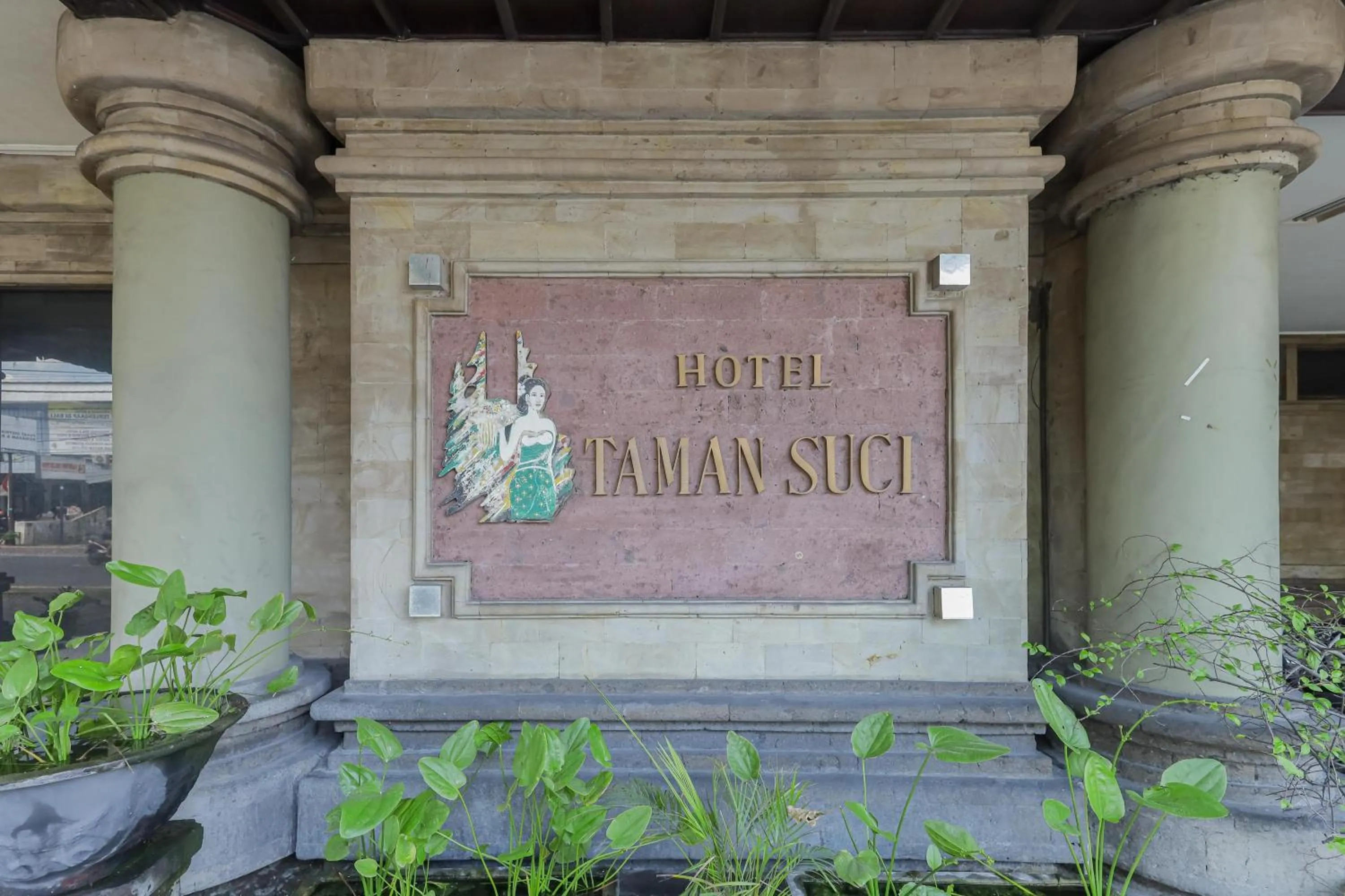Property logo or sign in Urbanview Hotel Taman Suci Denpasar Bali