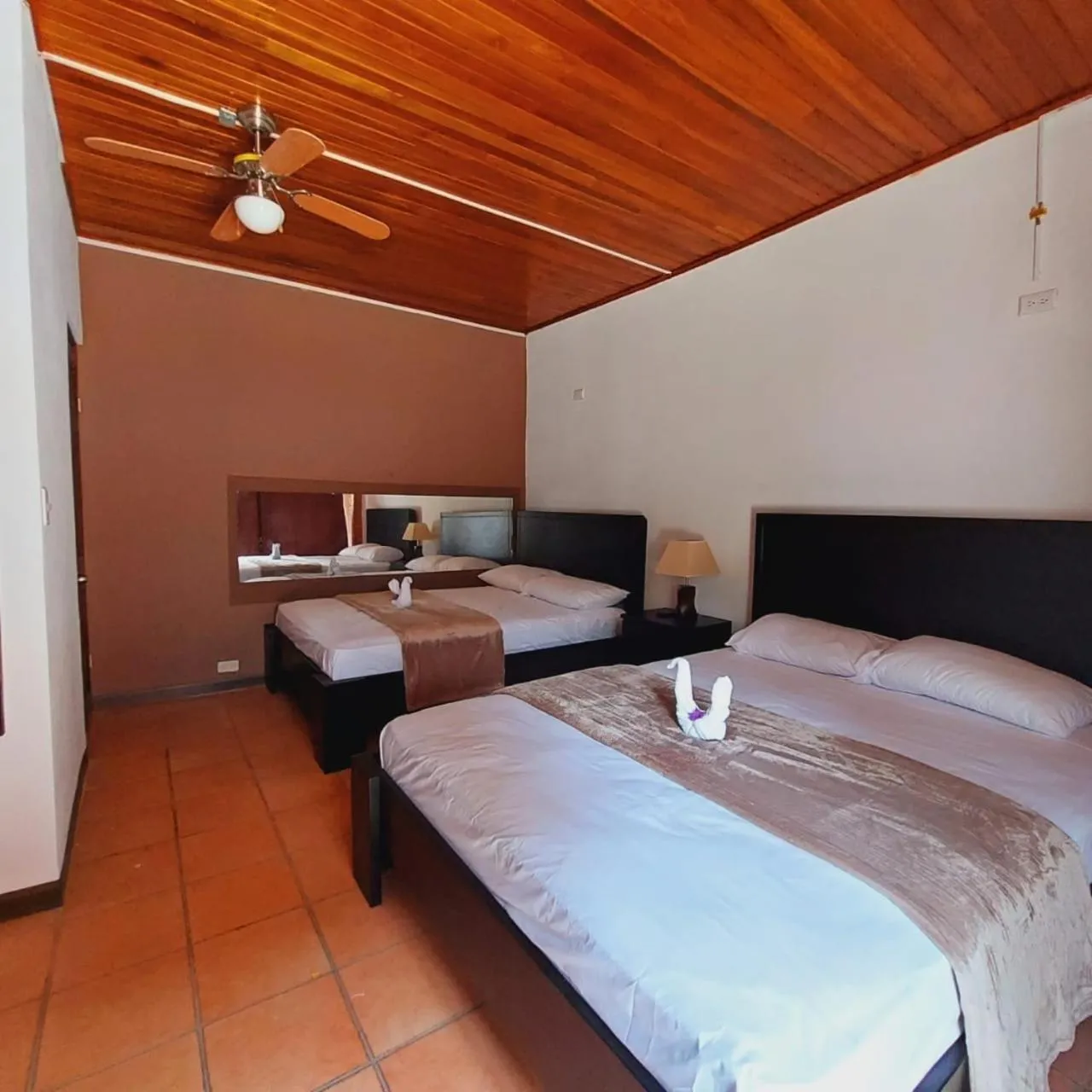 Bed in Uruka Lodge