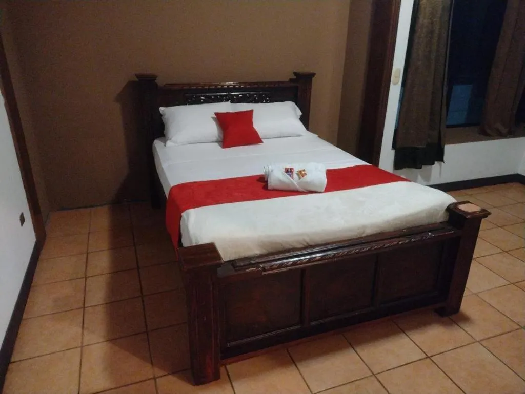 Bed in Uruka Lodge