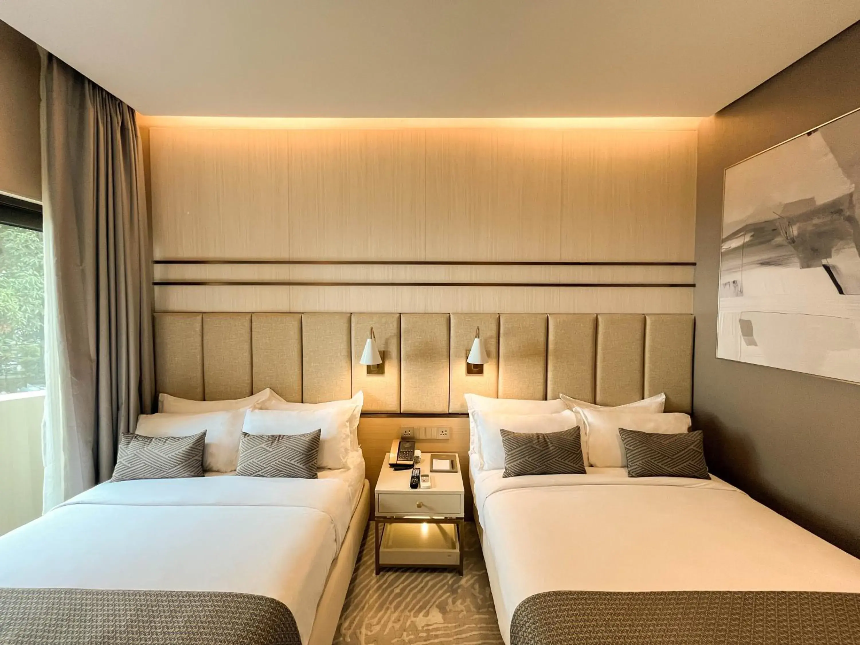 Bed in The Lake Hotel Tagaytay Bed in The Lake Hotel Tagaytay