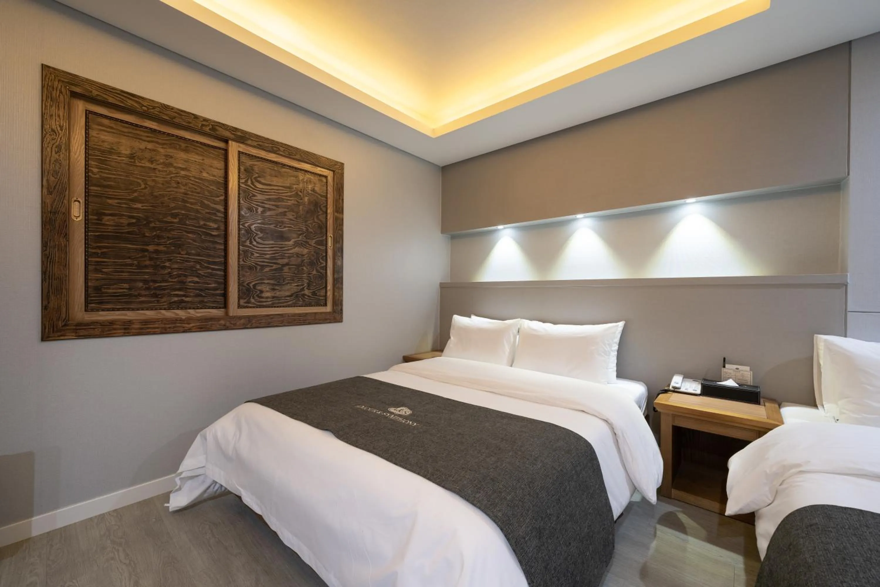 Decorative detail, Bed in Amour Hotel