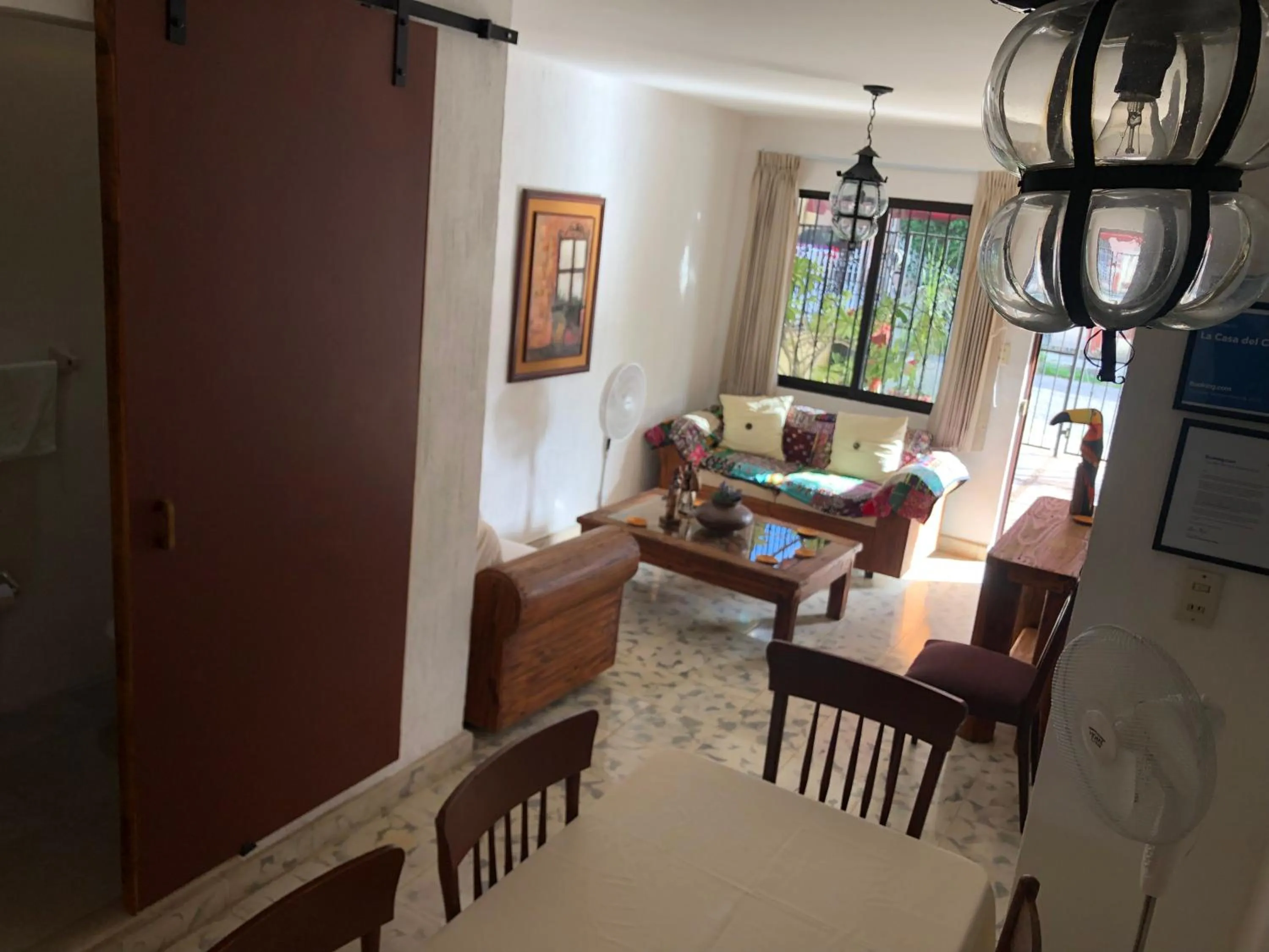 Living room in La Casa del Chac