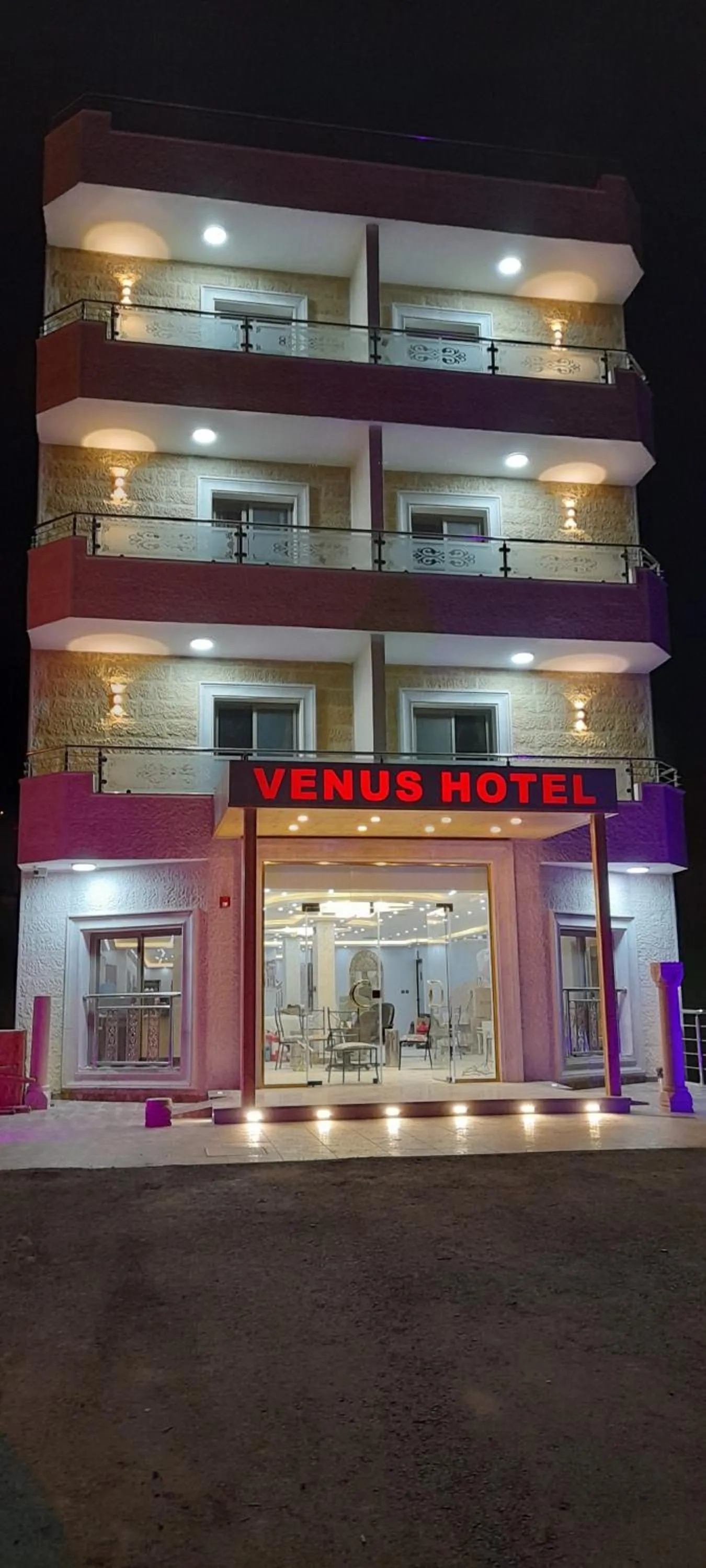 Facade/entrance in Venus Hotel