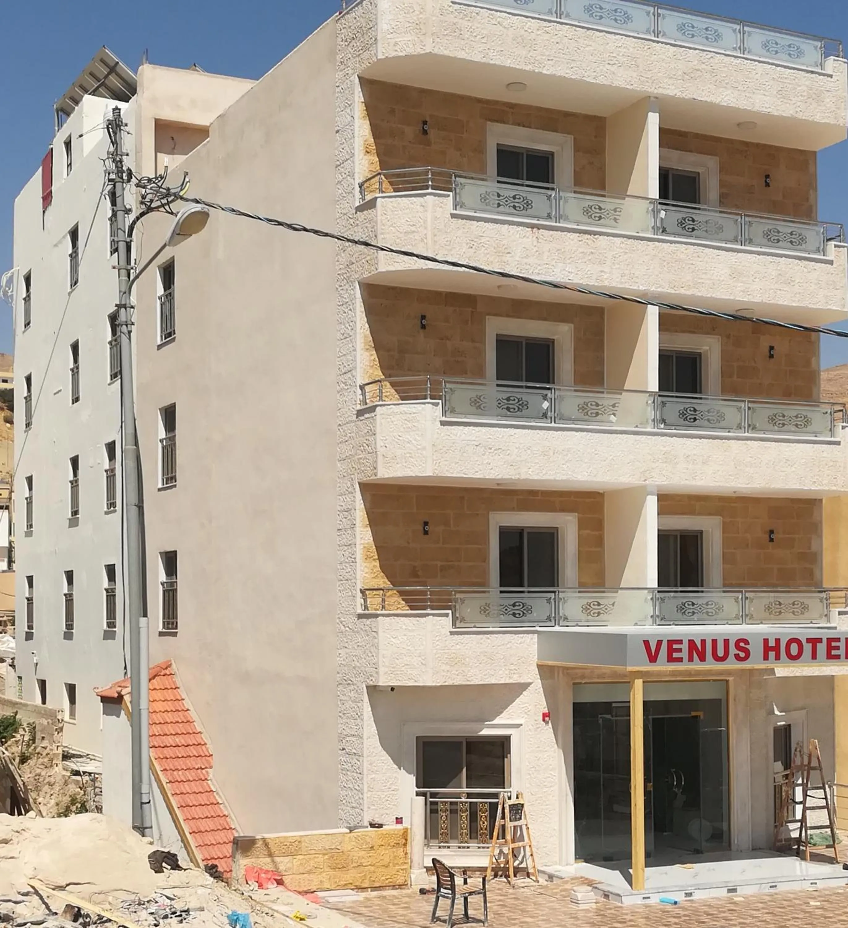 Facade/entrance in Venus Hotel