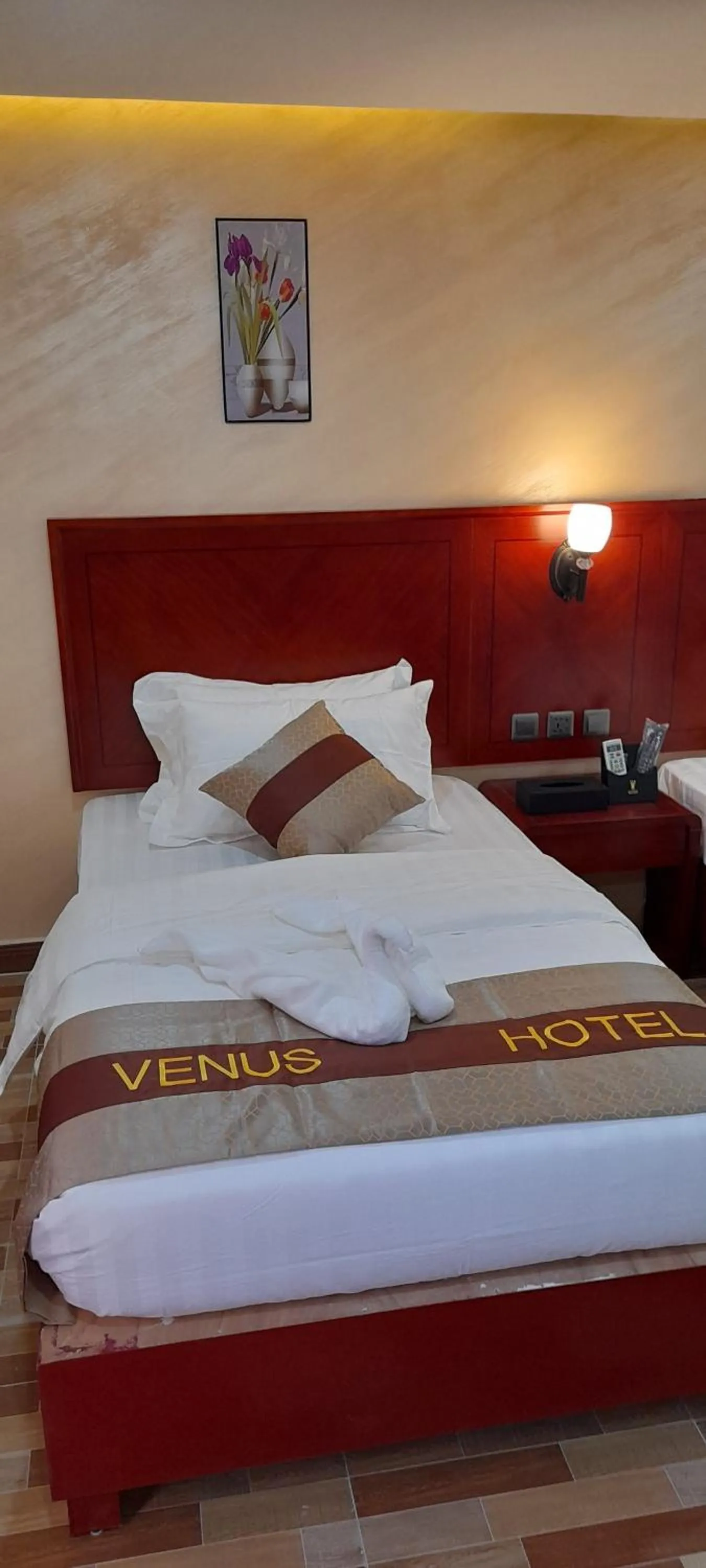 Bed in Venus Hotel