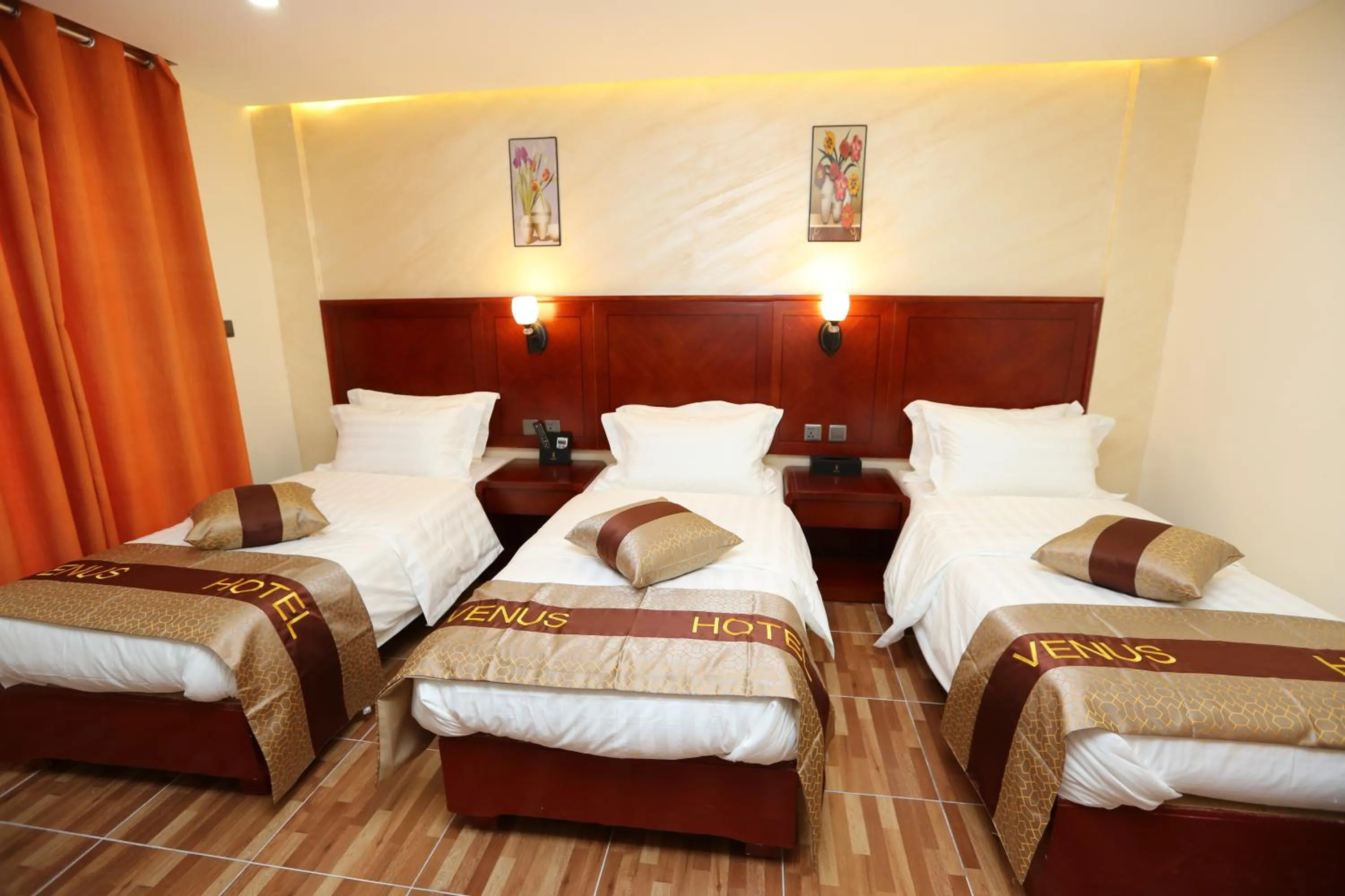 Bedroom, Bed in Venus Hotel