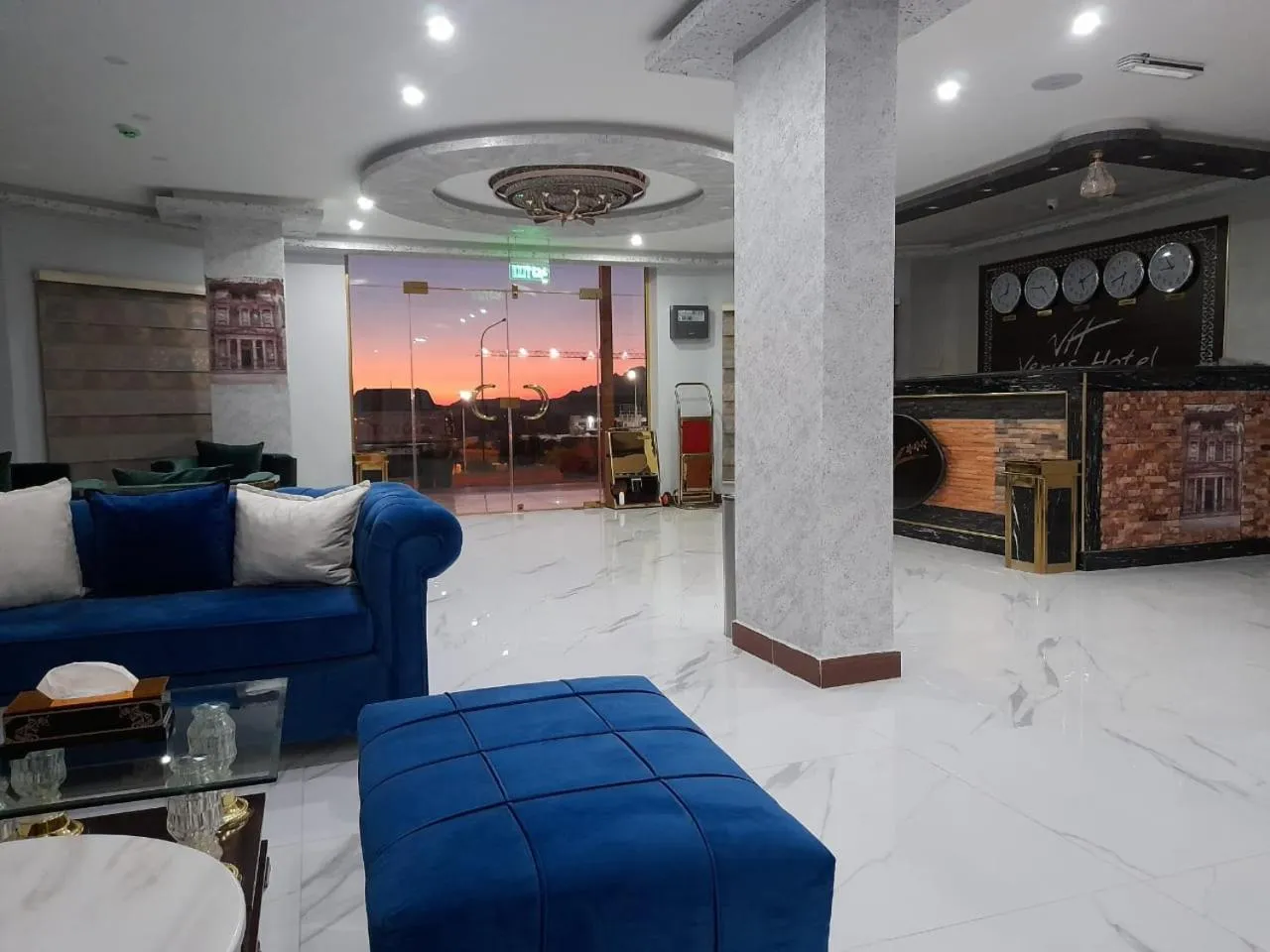 Lobby or reception in Venus Hotel