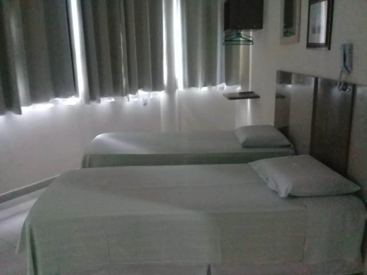 Bed in Hotel Rio Branco
