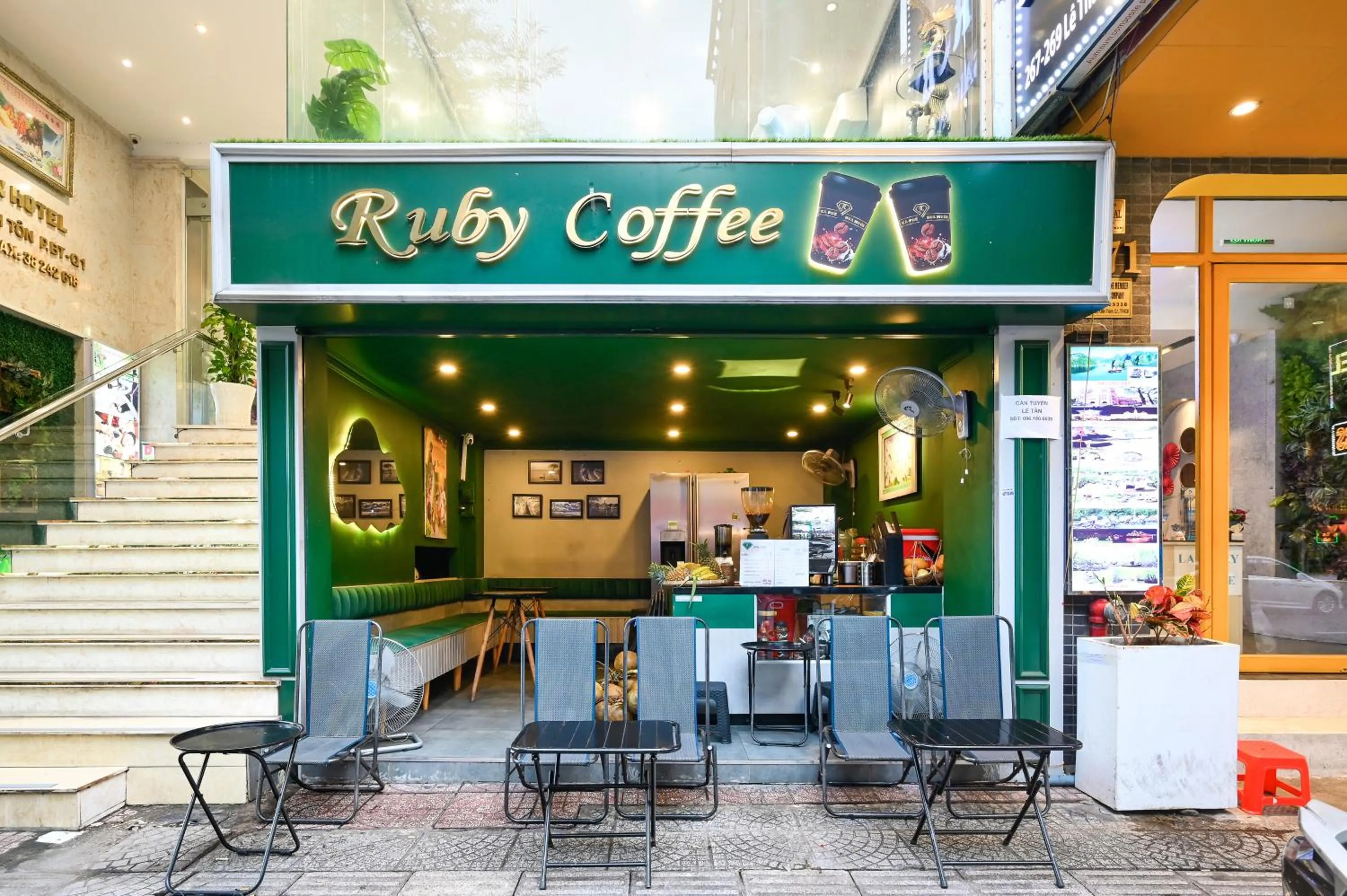Coffee/tea facilities in Ruby Saigon Hotel - Ben Thanh