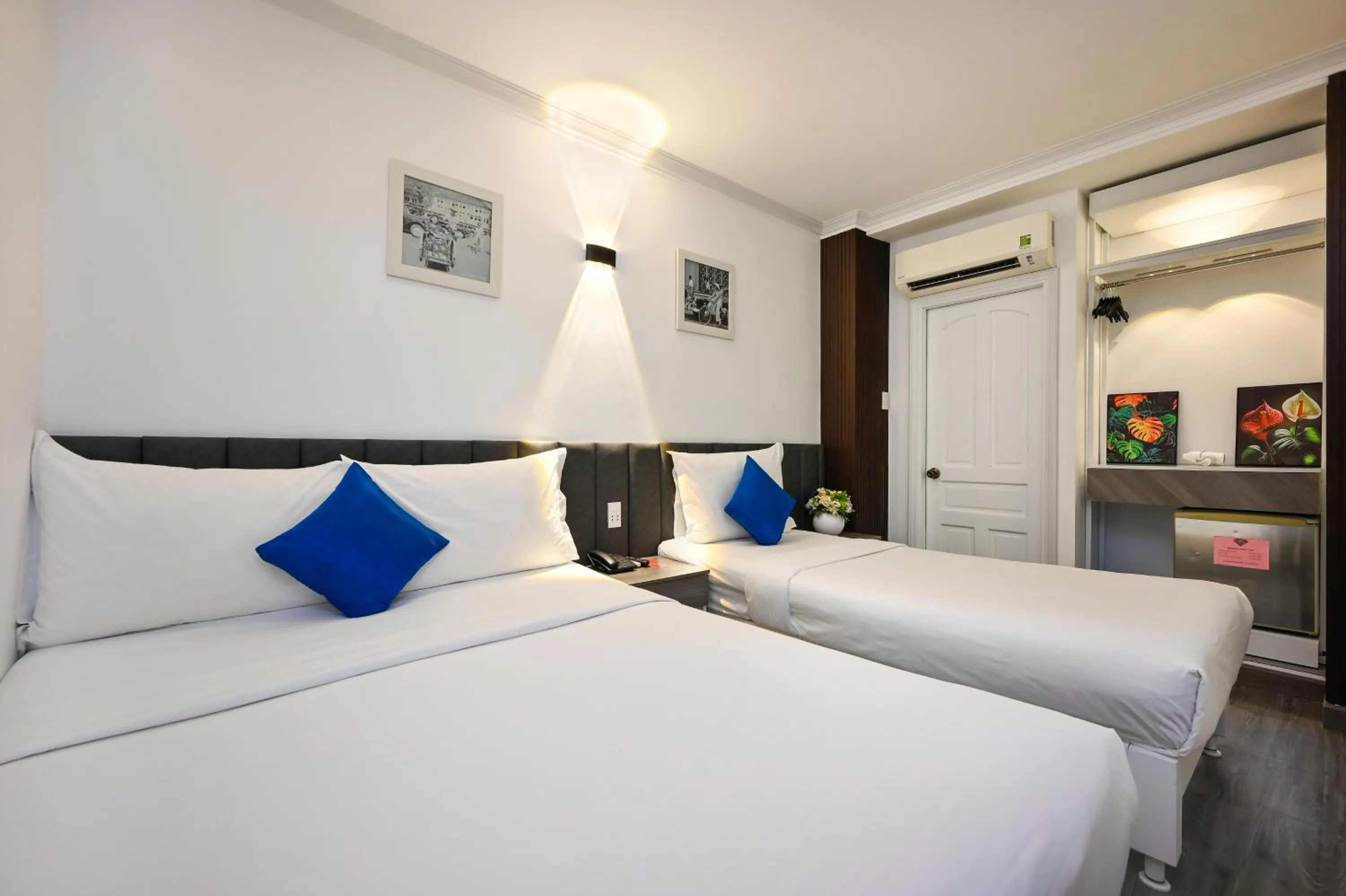 Photo of the whole room, Bed in Ruby Saigon Hotel - Ben Thanh