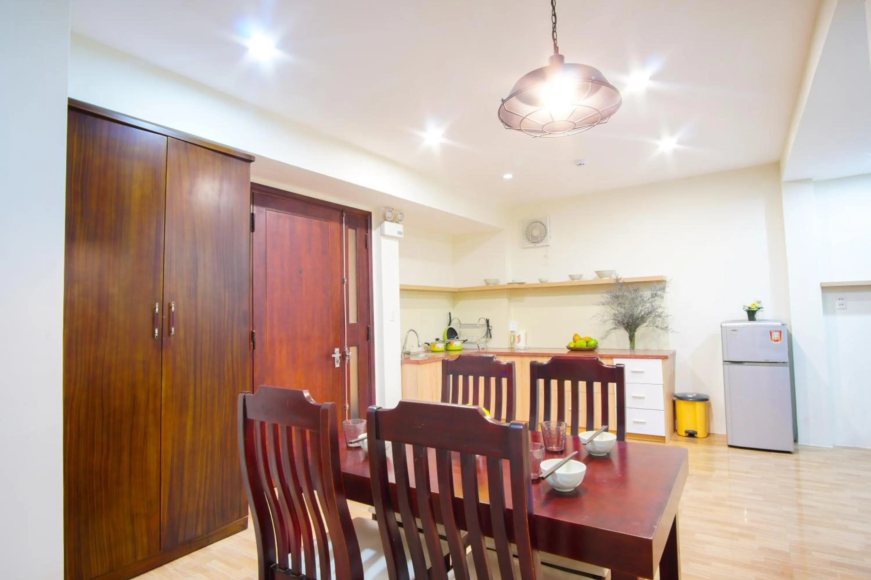 Kitchen or kitchenette in DMZ Hotel