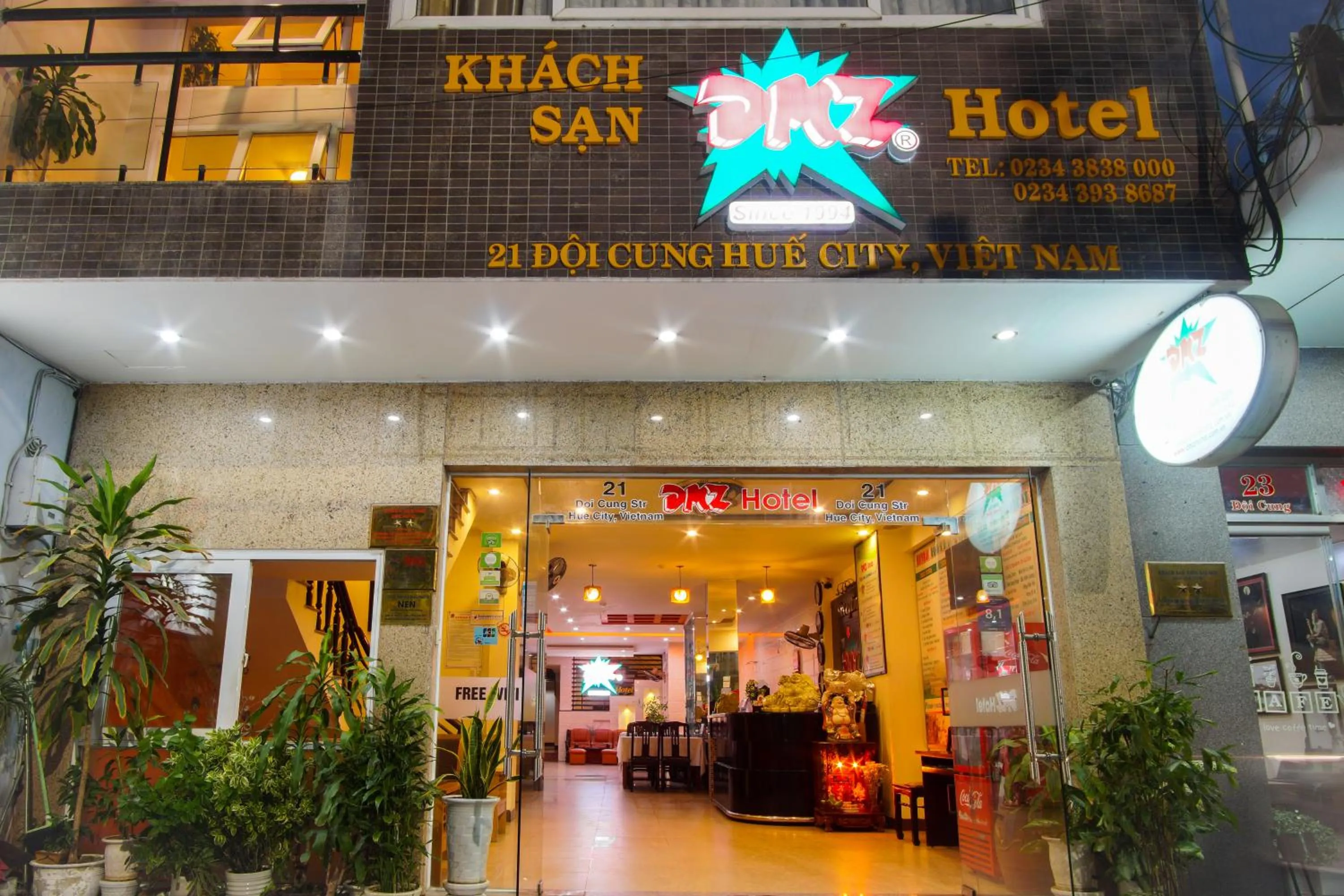 Property logo or sign in DMZ Hotel