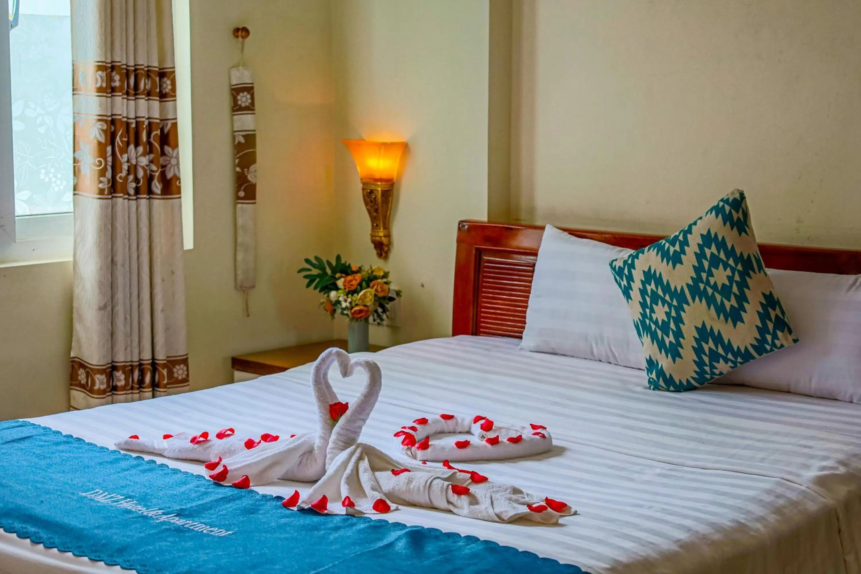 Bedroom, Bed in DMZ Hotel