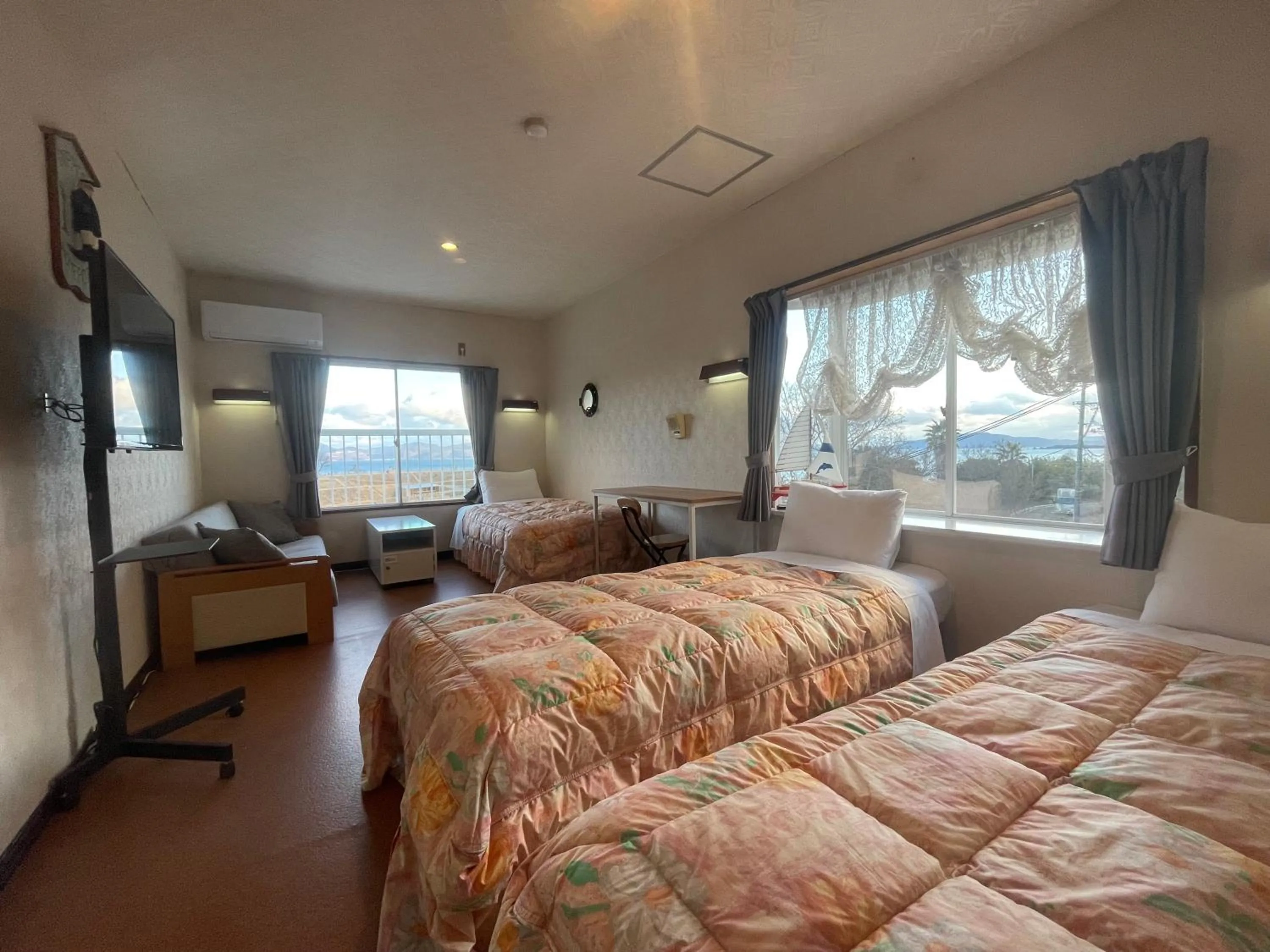 Bed in Pension KUROSHIOMARU