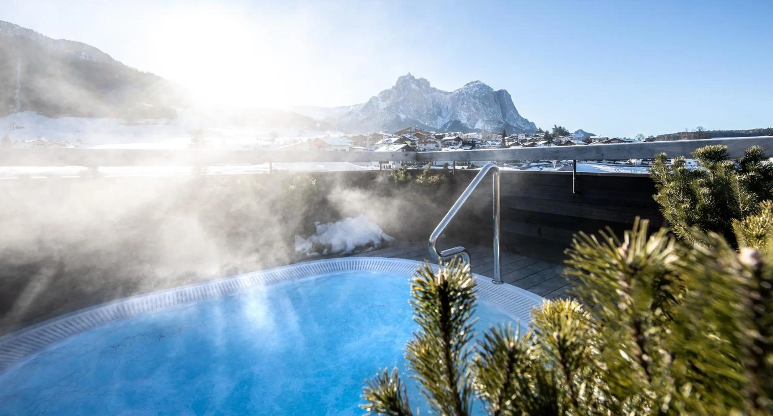 Hot Tub in Hotel Lamm