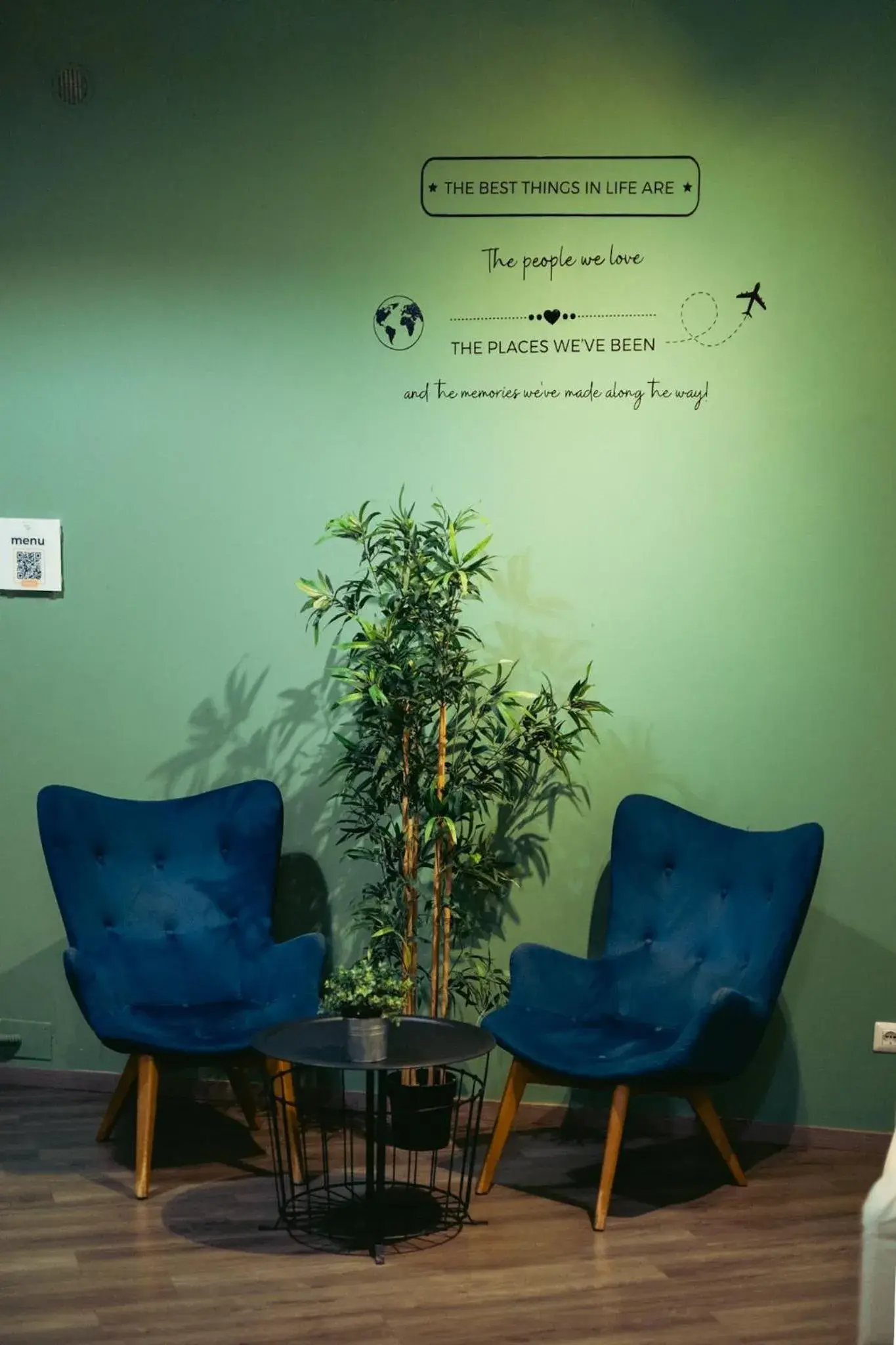 Living room in QUO Milano Living room in QUO Milano