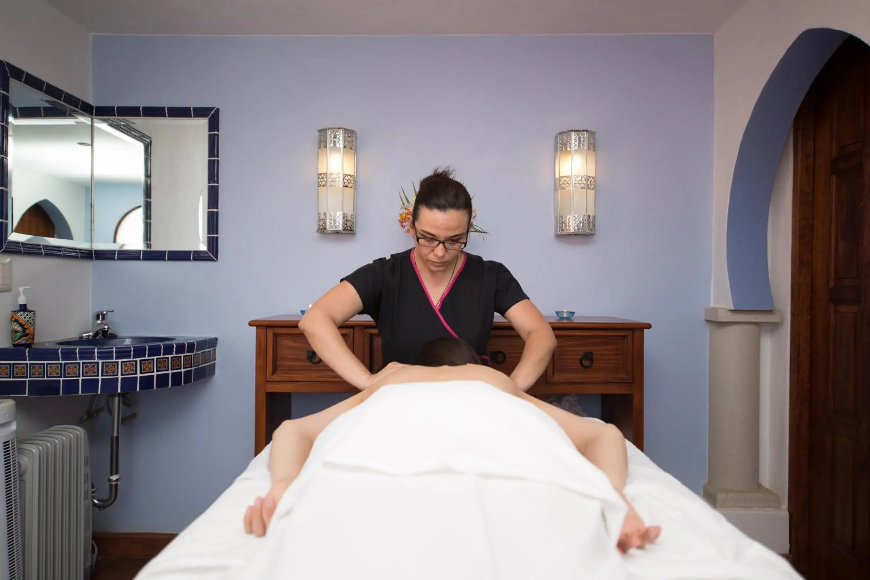 Spa and wellness centre/facilities in Casa Estrella de la Valenciana Hotel Boutique Spa and wellness centre/facilities in Casa Estrella de la Valenciana Hotel Boutique