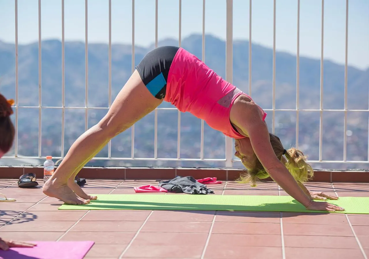 Patio in Casa Estrella de la Valenciana Hotel Boutique