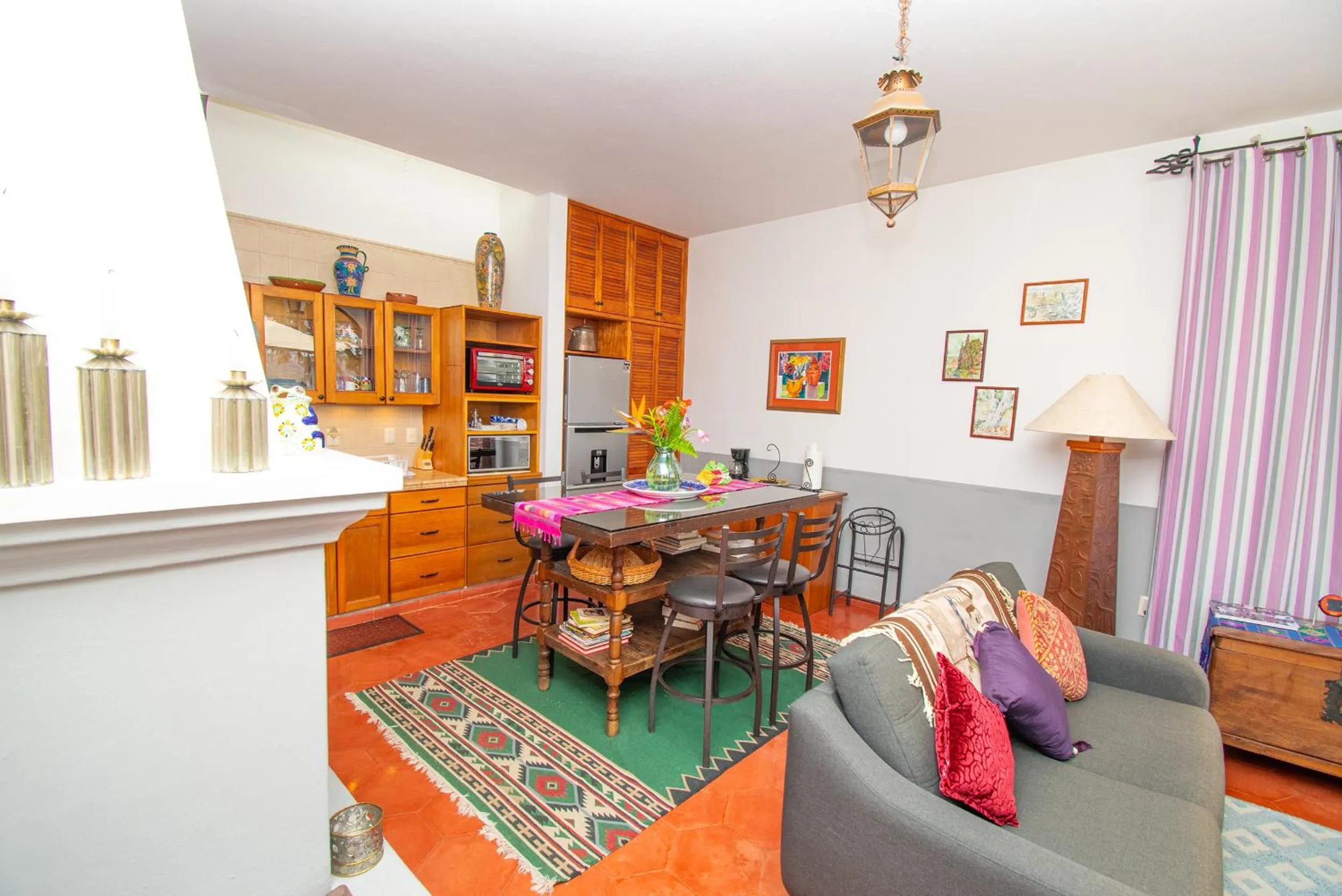 Living room in Casa Estrella de la Valenciana Hotel Boutique