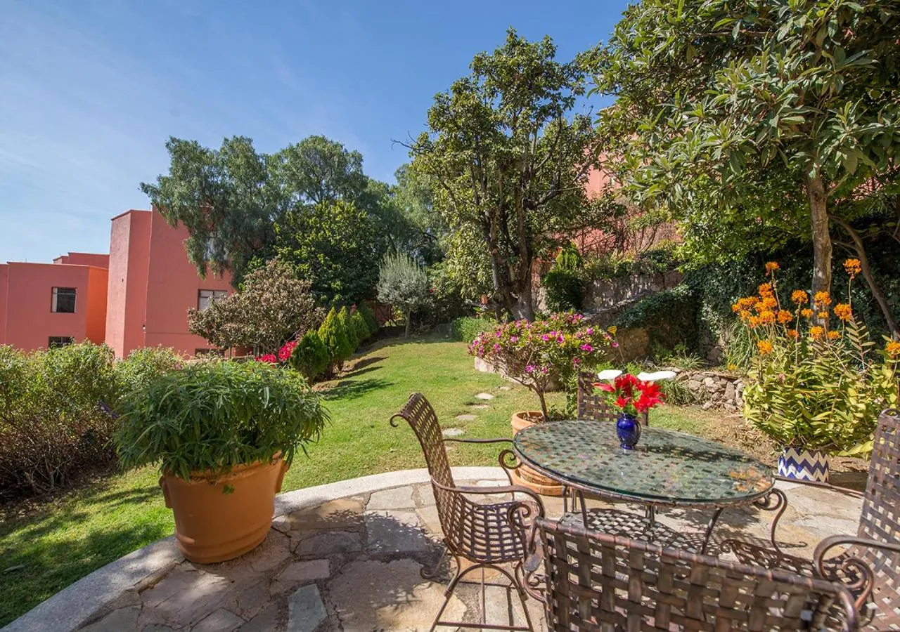 Patio in Casa Estrella de la Valenciana Hotel Boutique