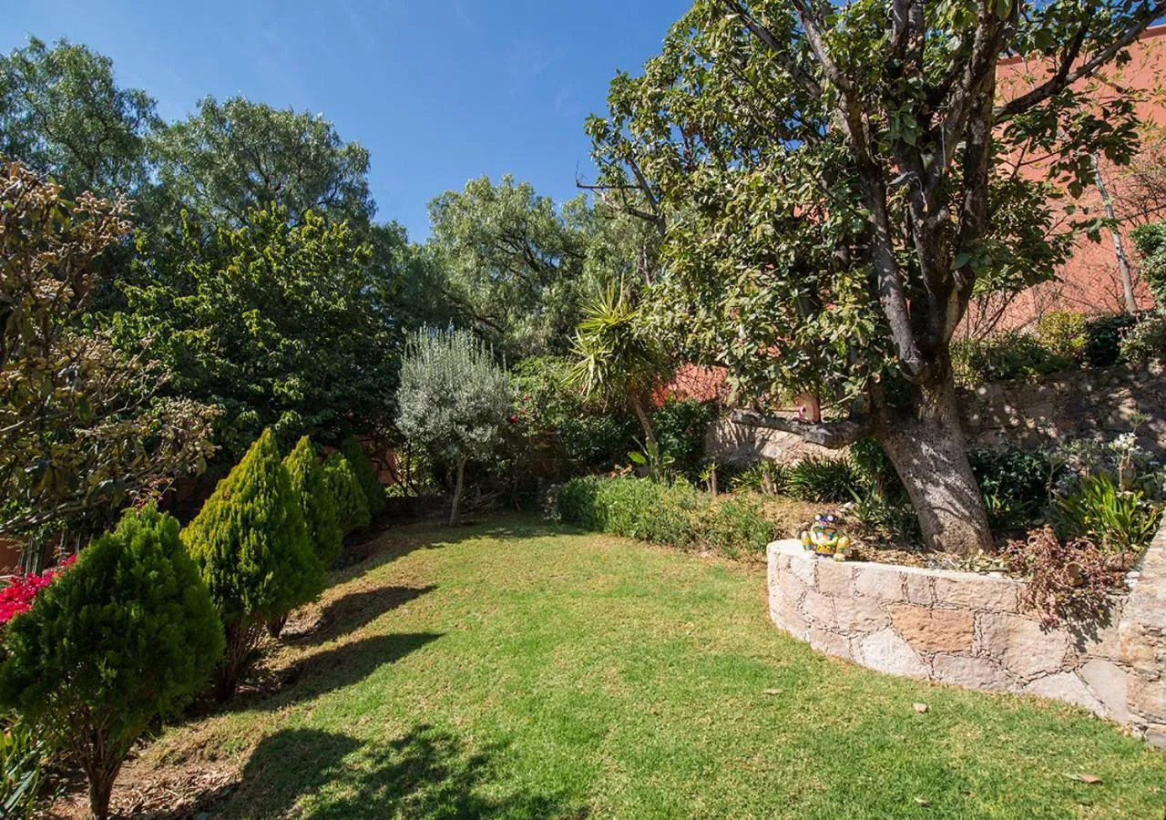 Garden in Casa Estrella de la Valenciana Hotel Boutique