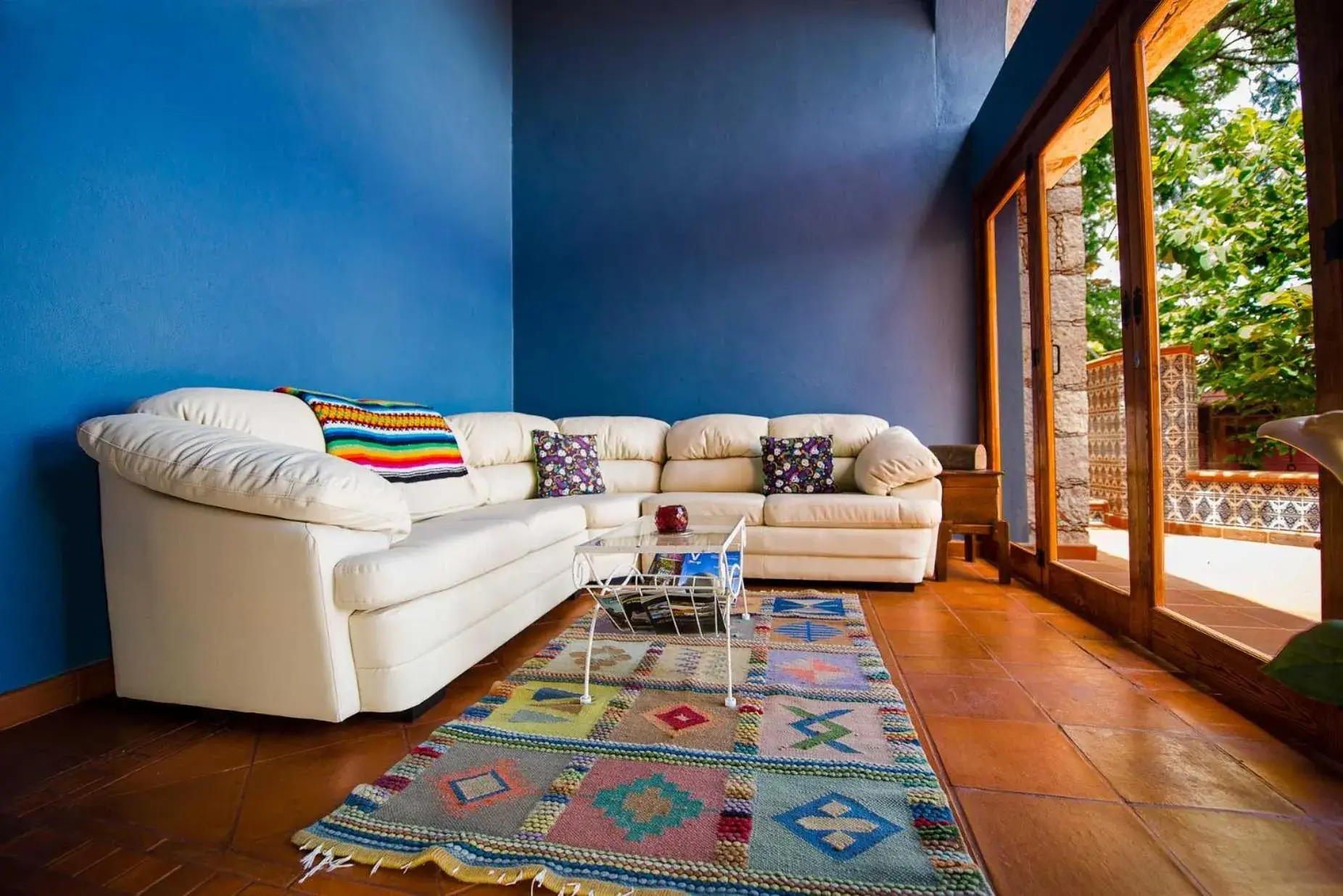 Living room in Casa Estrella de la Valenciana Hotel Boutique Living room in Casa Estrella de la Valenciana Hotel Boutique