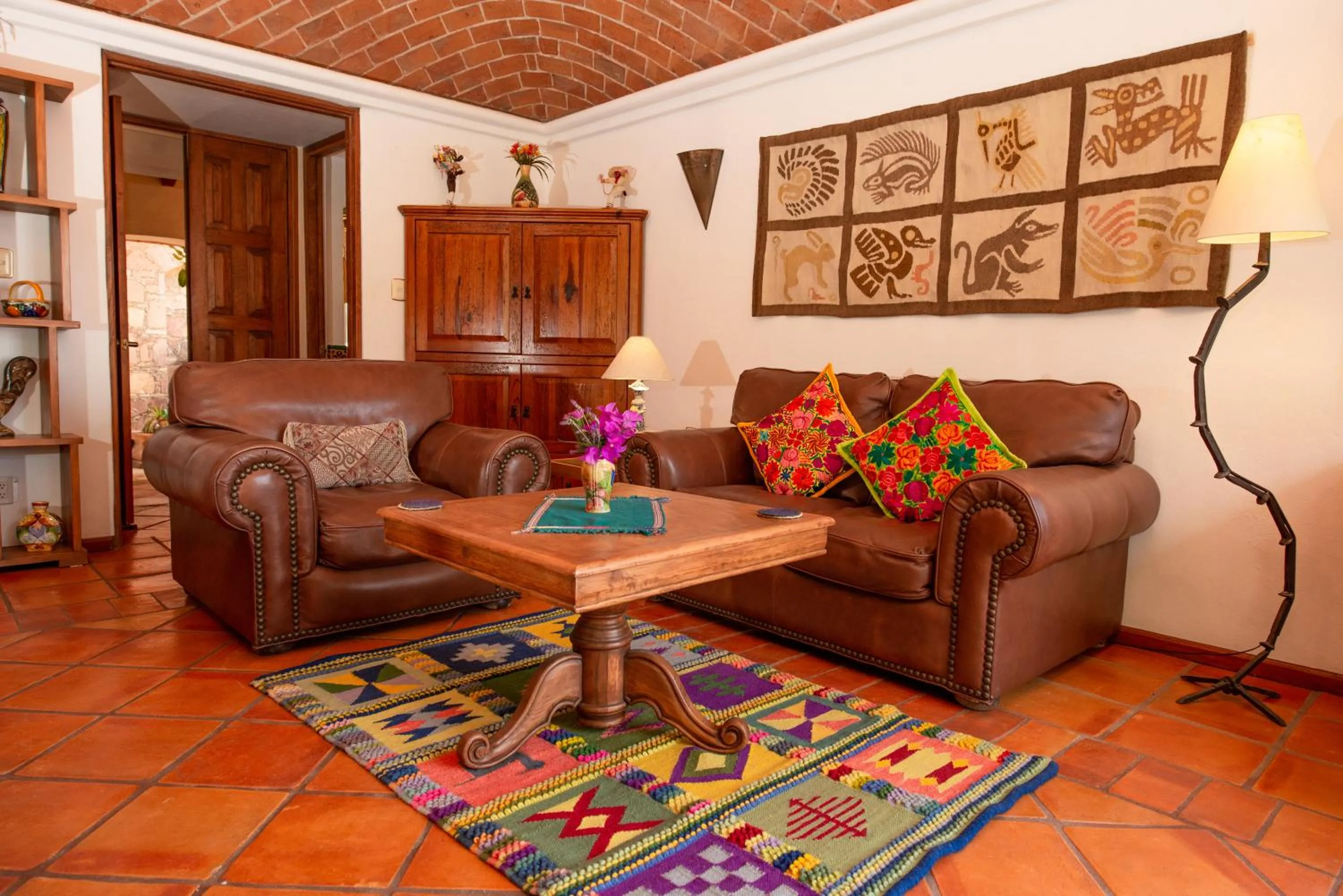 Balcony/Terrace in Casa Estrella de la Valenciana Hotel Boutique