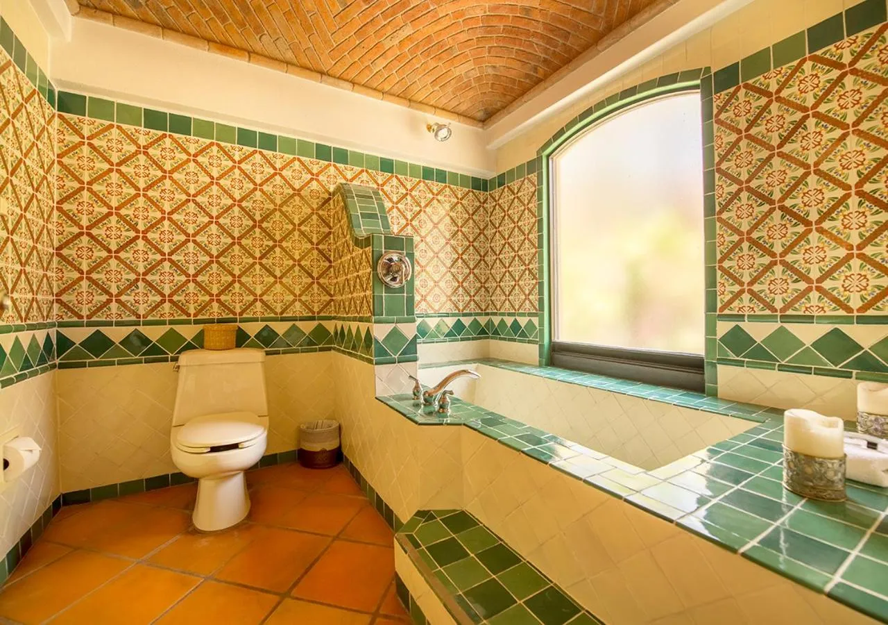 Shower in Casa Estrella de la Valenciana Hotel Boutique