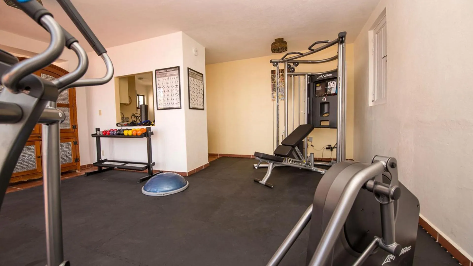 Fitness centre/facilities in Casa Estrella de la Valenciana Hotel Boutique