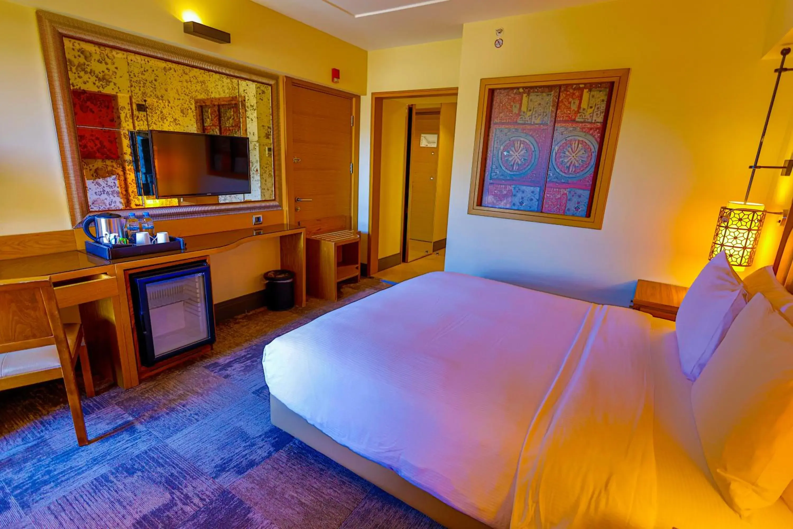 Bed in DoubleTree By Hilton Avanos Cappadocia Bed in DoubleTree By Hilton Avanos Cappadocia