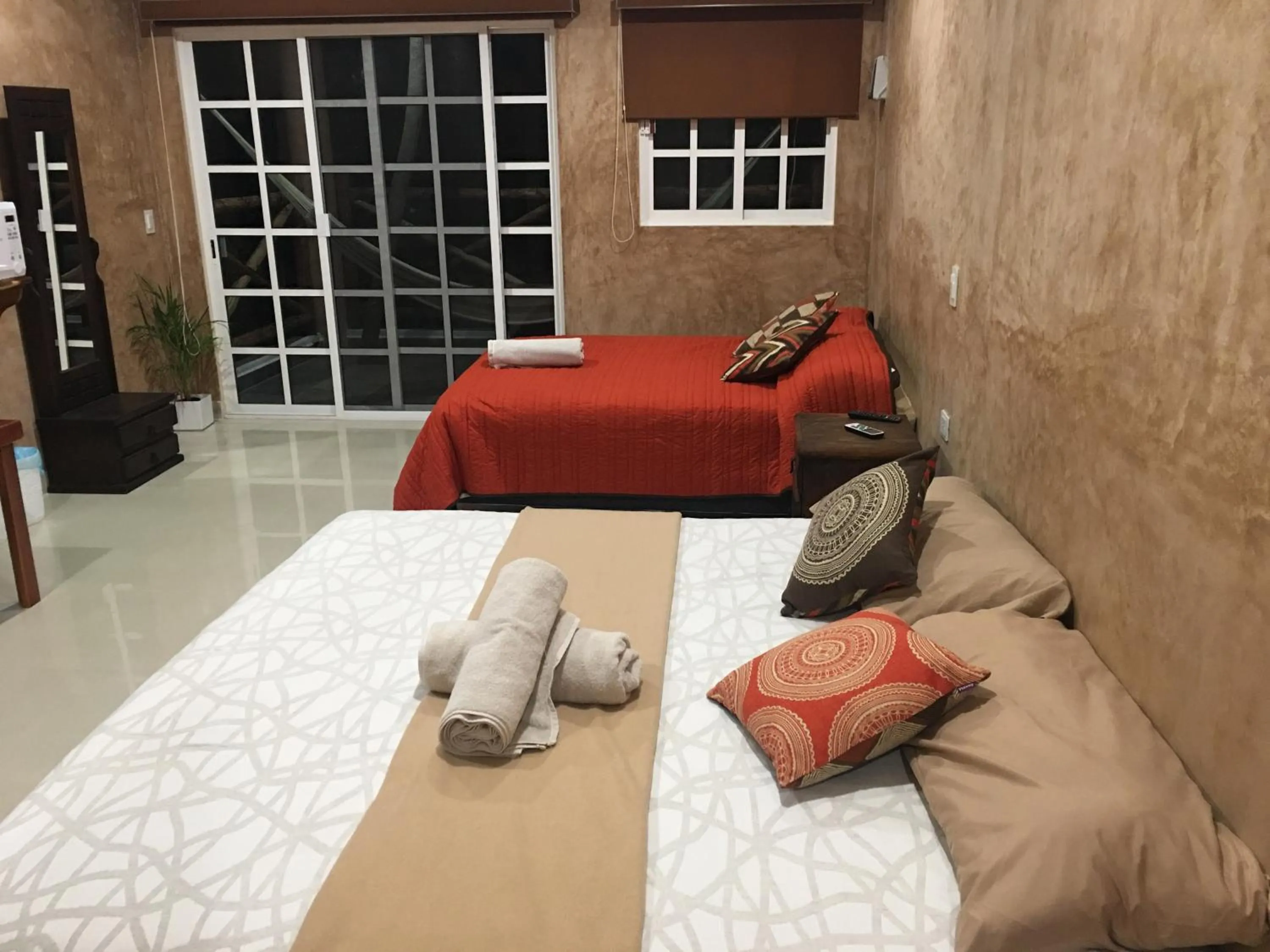 Bed in posada Don Antonio