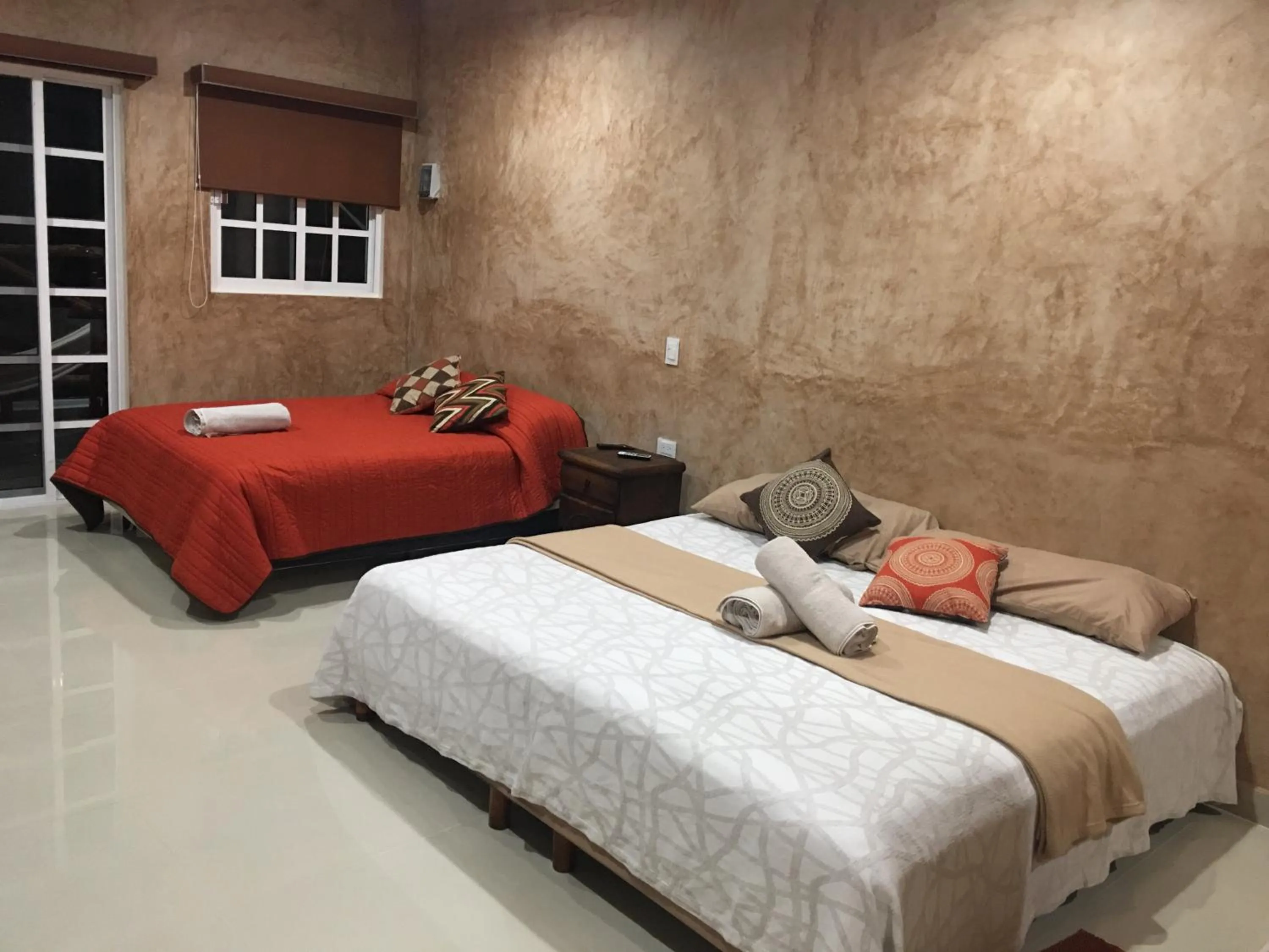 Bed in posada Don Antonio