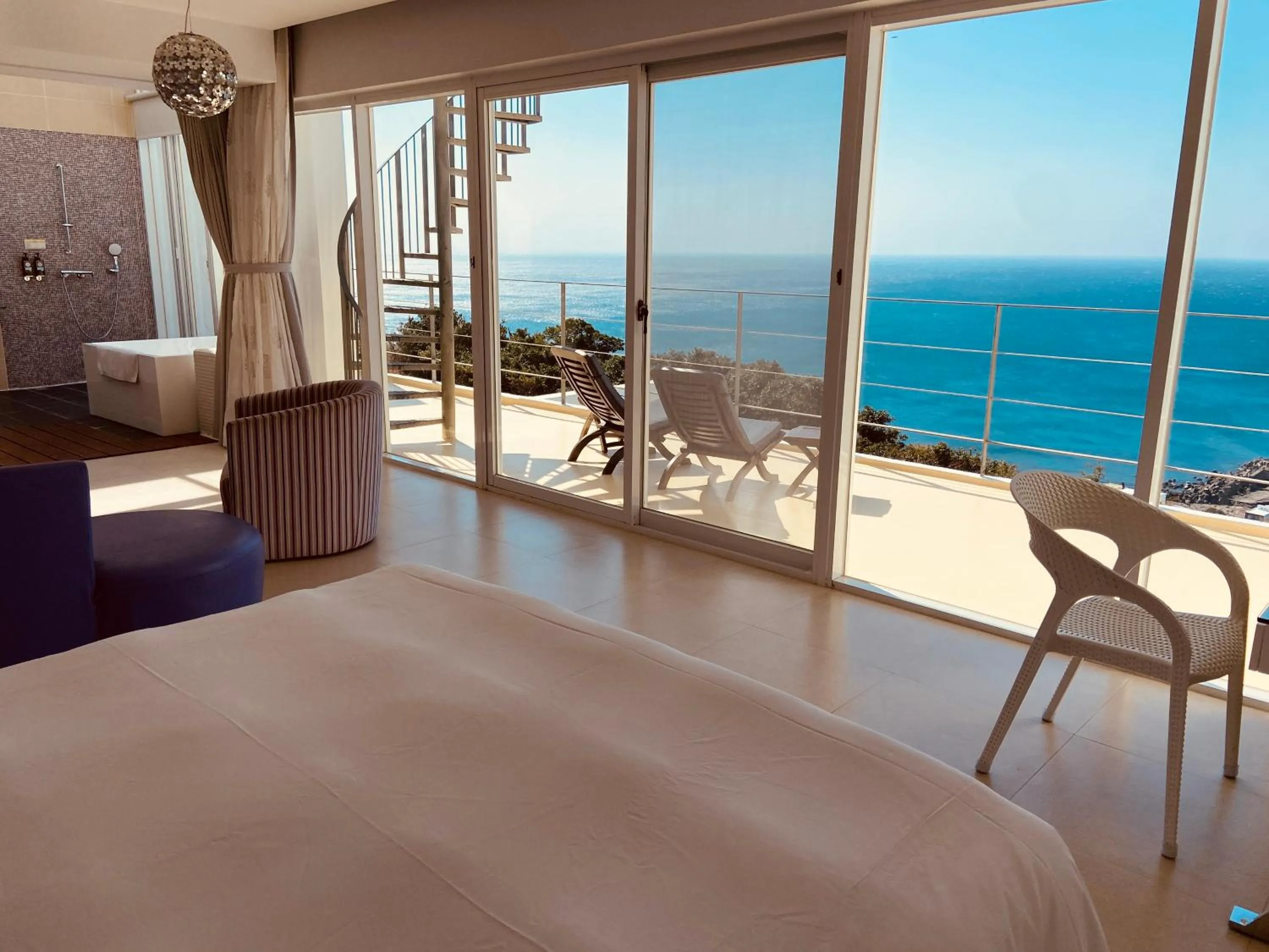 Bed in Kenting Ocean Paradise Resort