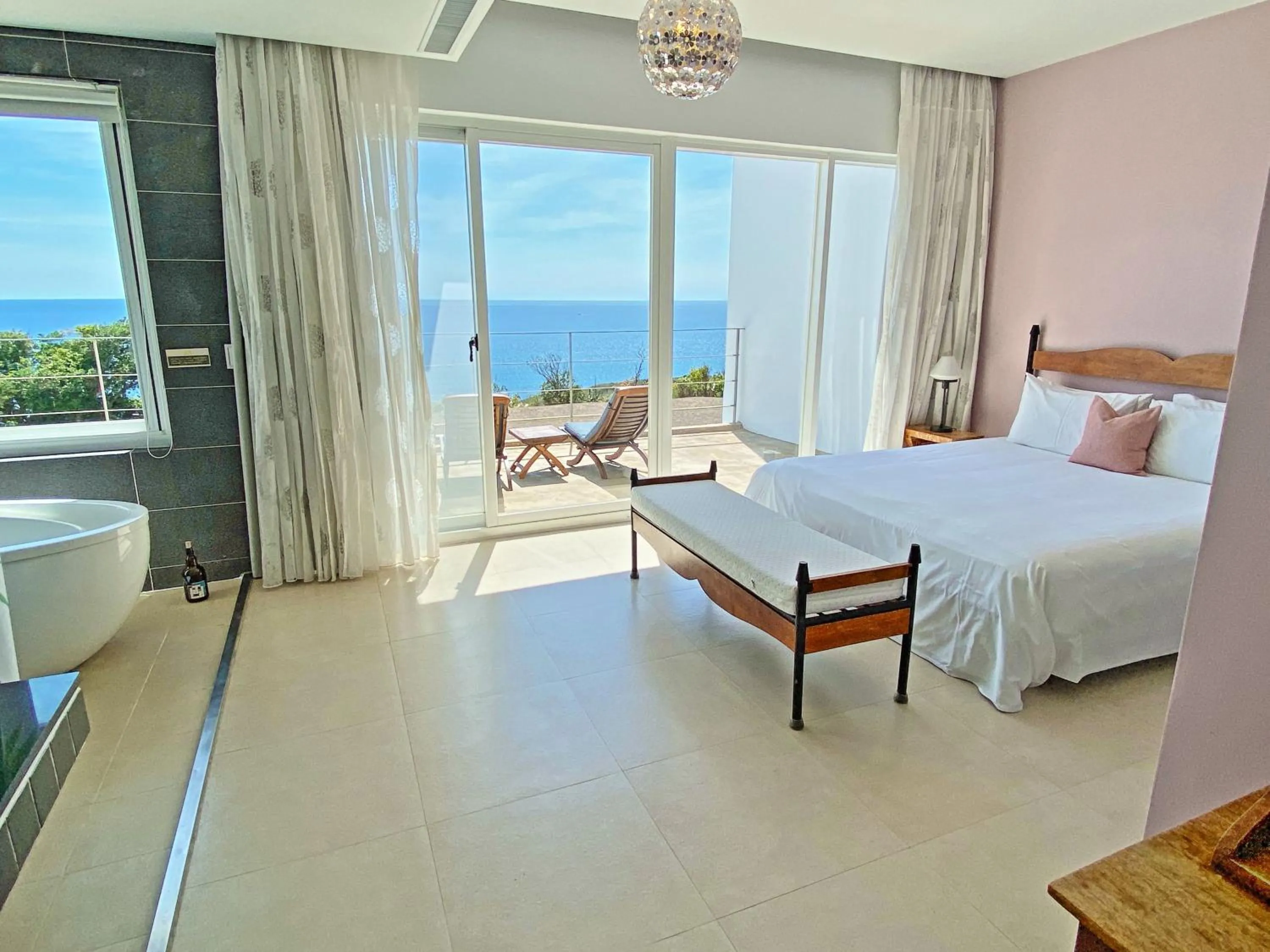 Bed in Kenting Ocean Paradise Resort