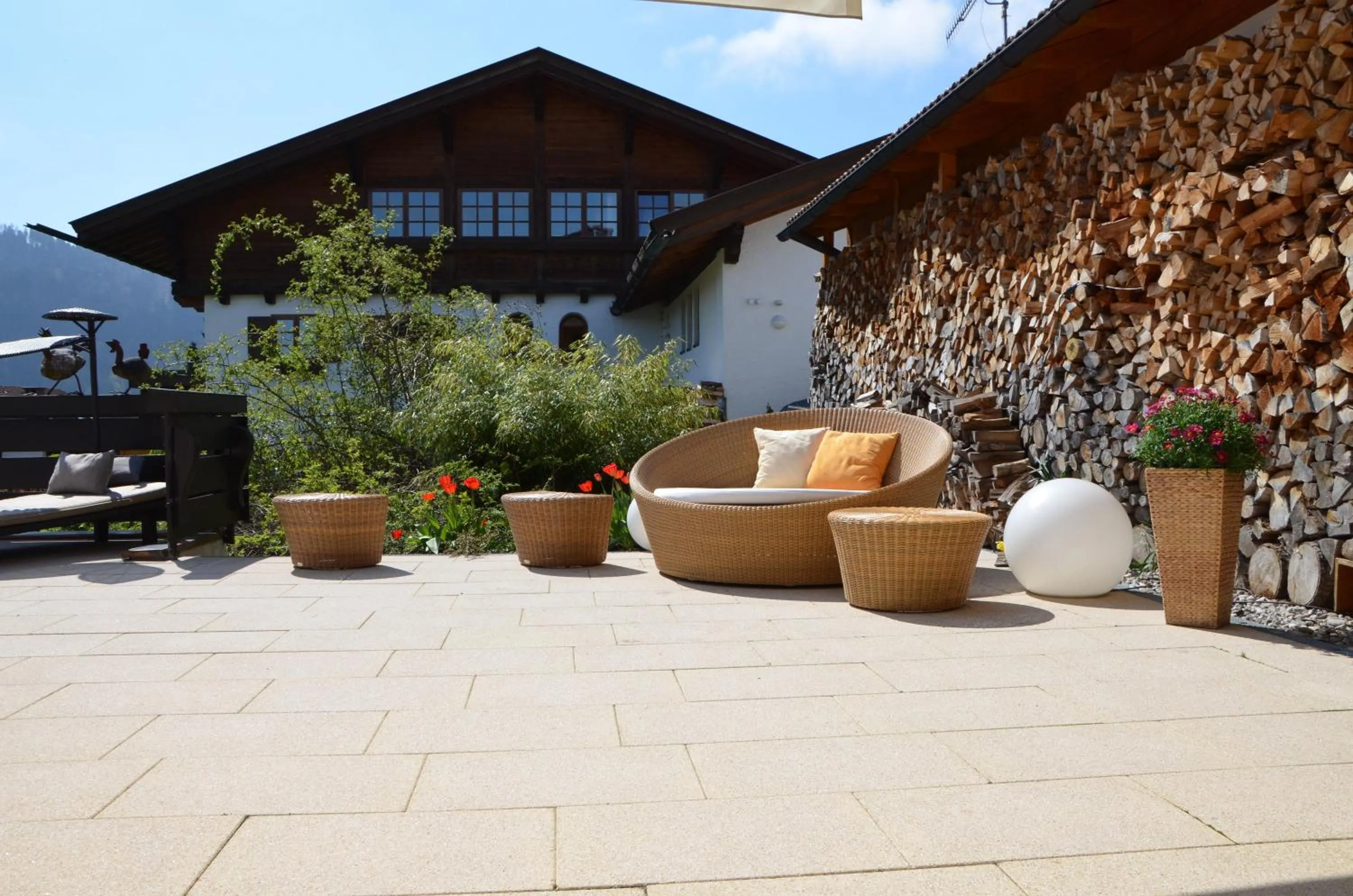 Balcony/Terrace in Nebelhorn Relaxhotel