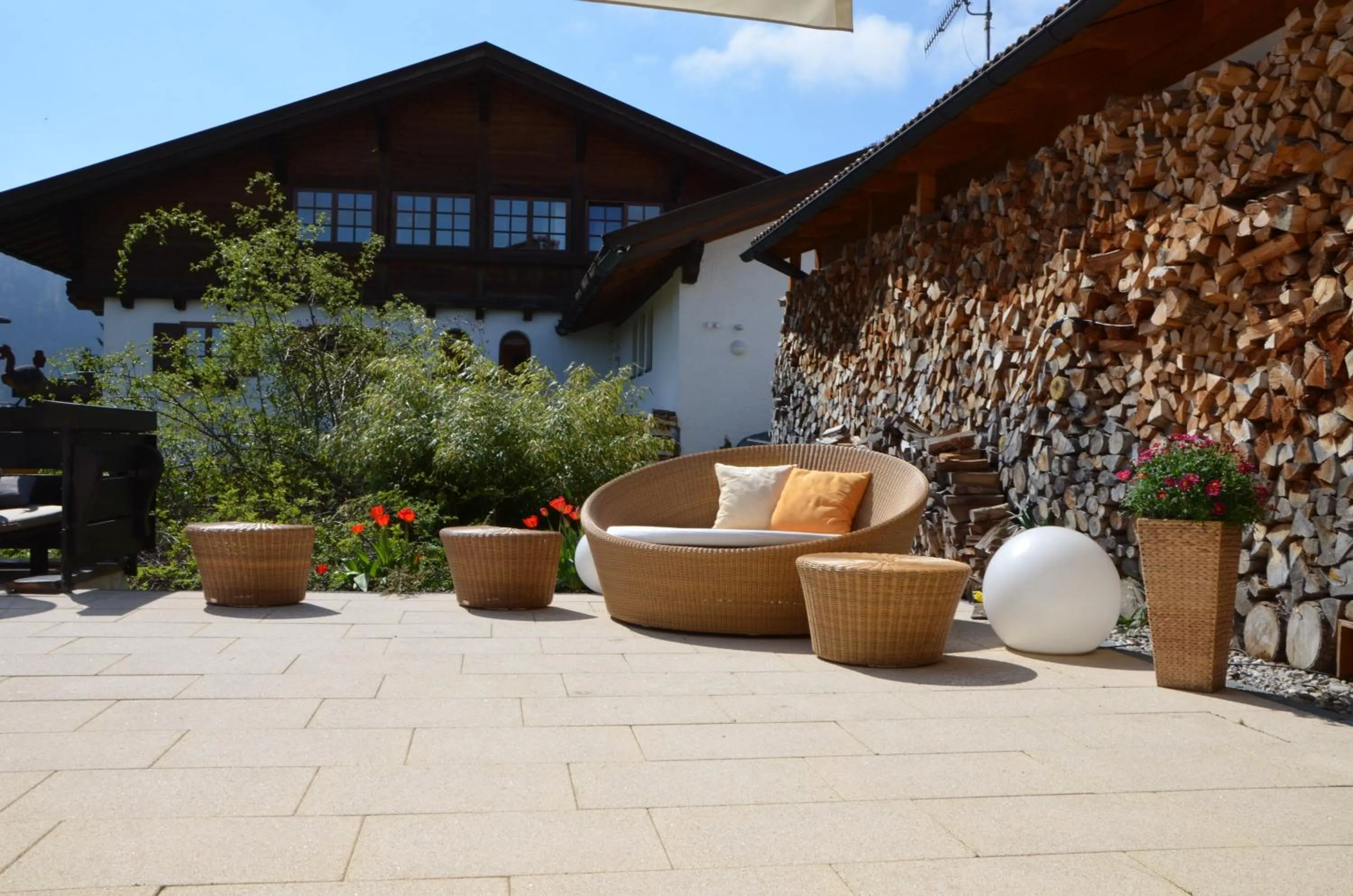 Balcony/Terrace in Nebelhorn Relaxhotel