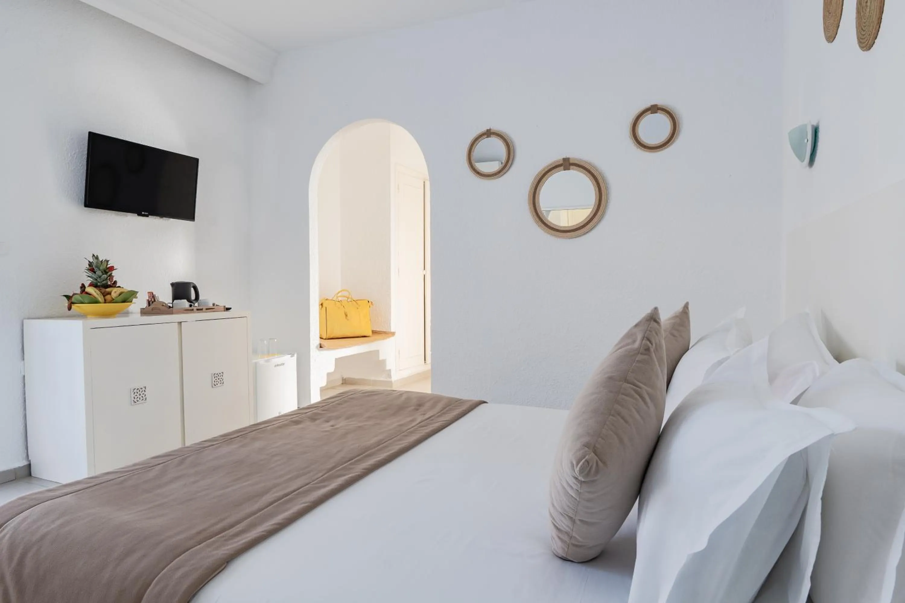 Decorative detail, Bed in Golden Tulip Président Hammamet