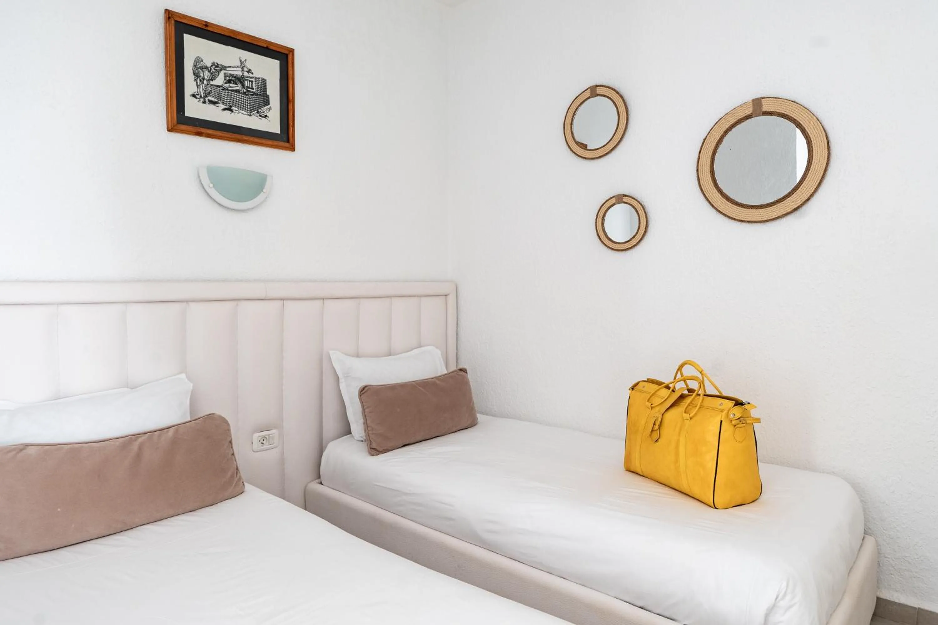 Decorative detail, Bed in Golden Tulip Président Hammamet