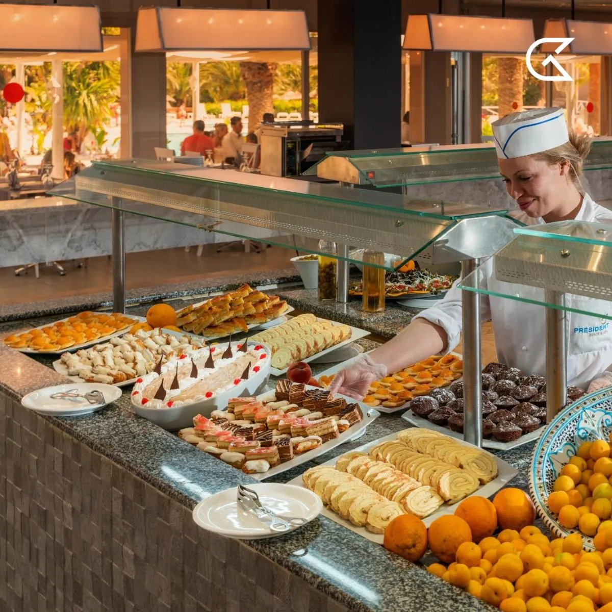 Food in Golden Tulip Président Hammamet